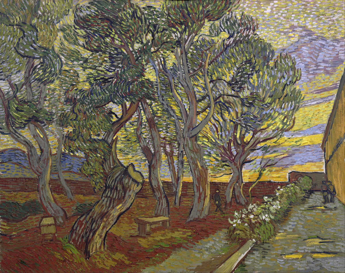 Vincent van Gogh — The Garden of Saint-Paul Hospital | Fine Art Print
