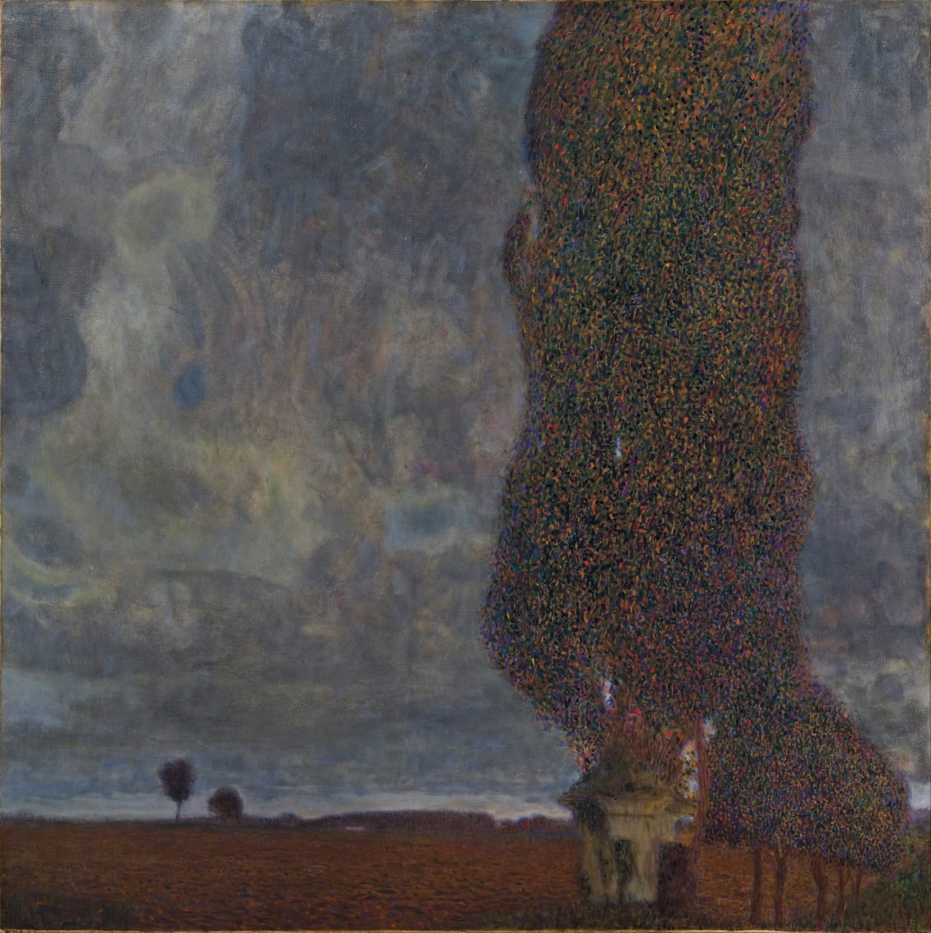 Gustav Klimt — Approaching Thunderstorm (The Large Poplar II) | Fine Art Print