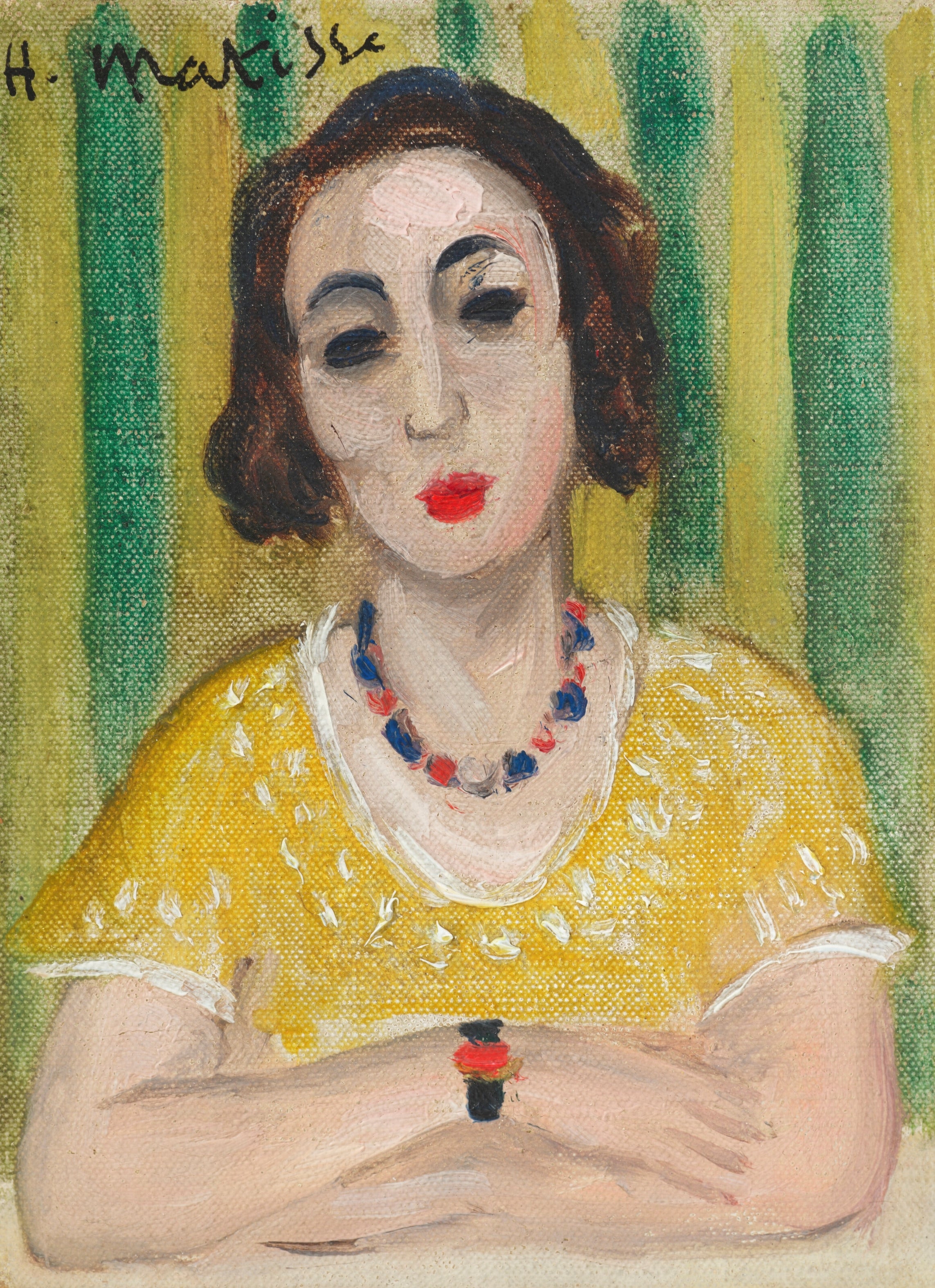 Henri Matisse — Henriette, Yellow Dress | Fine Art Print