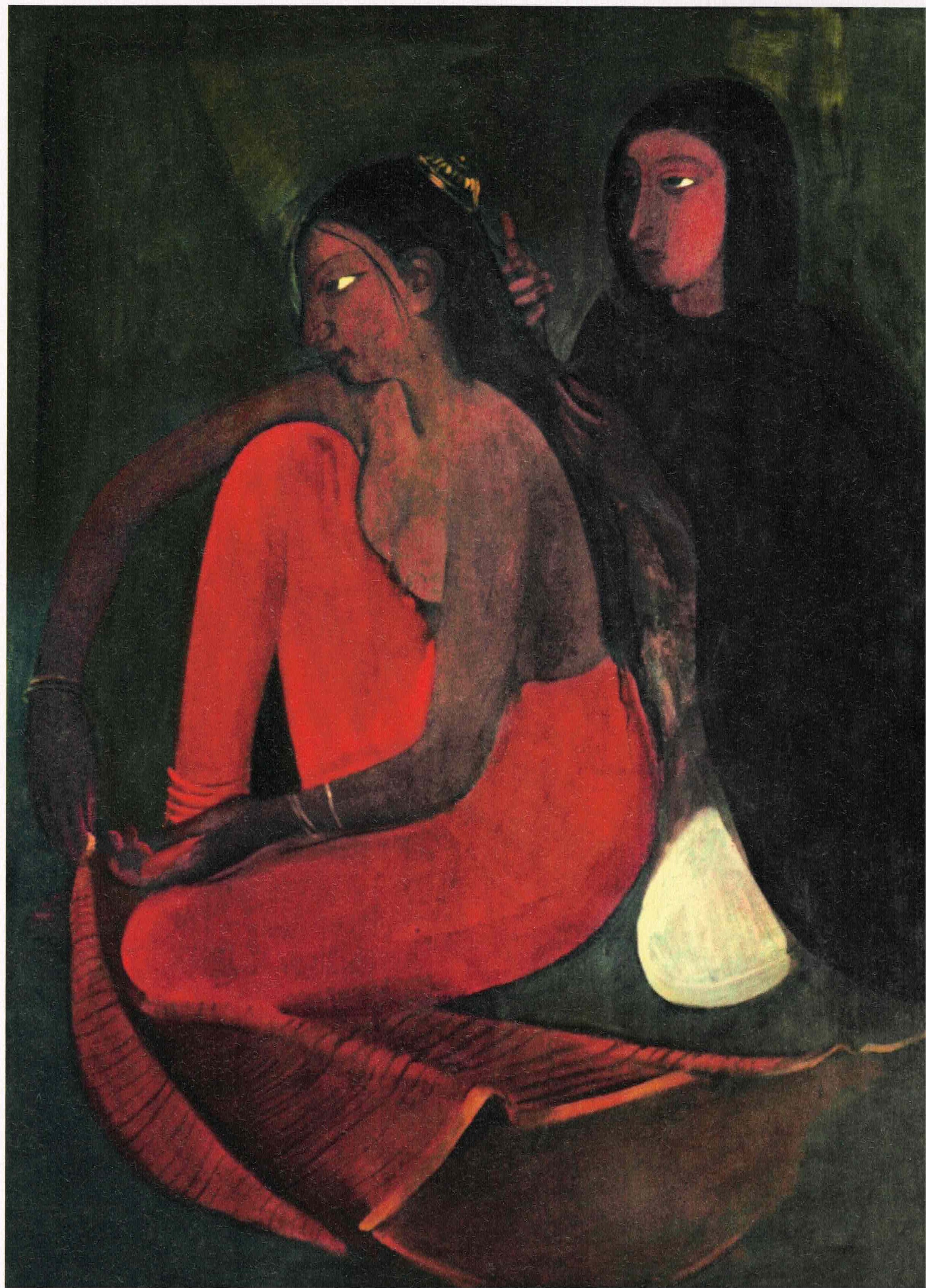 Amrita Sher-Gil — Dressing the Bride | Fine Art Giclée Print