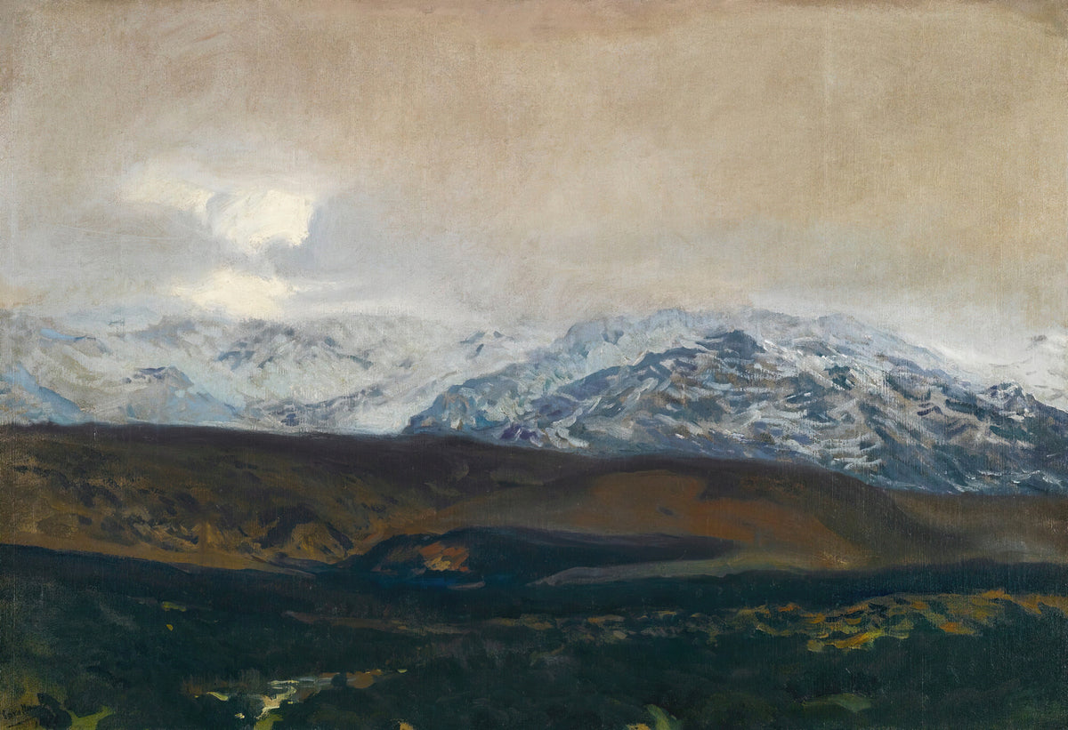 Joaquín Sorolla — The Sierra de Guadarrama | Fine Art Print
