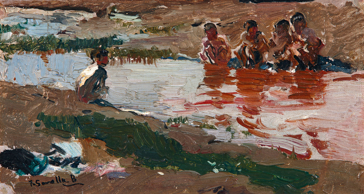 Joaquín Sorolla — At the Riverside | Fine Art Print