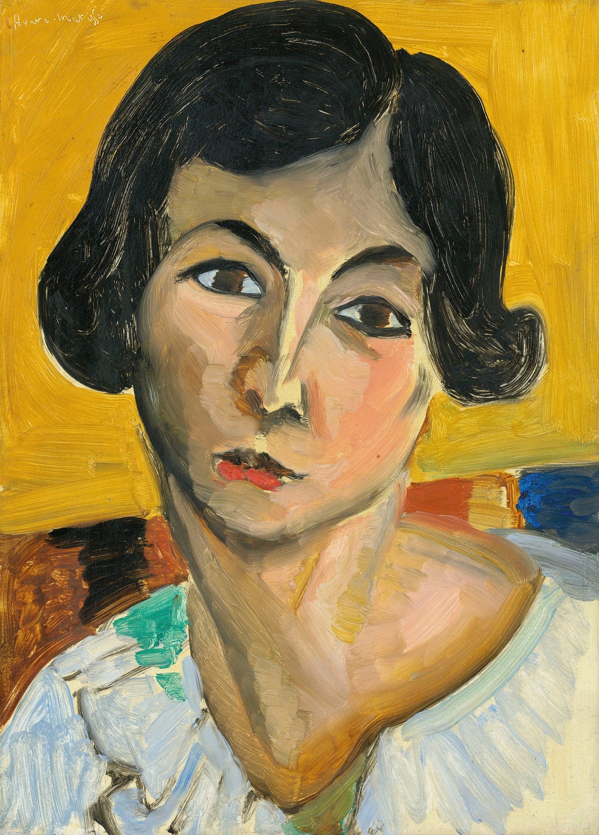 Henri Matisse — Head of a Woman Leaning (Lorette) | Fine Art Print