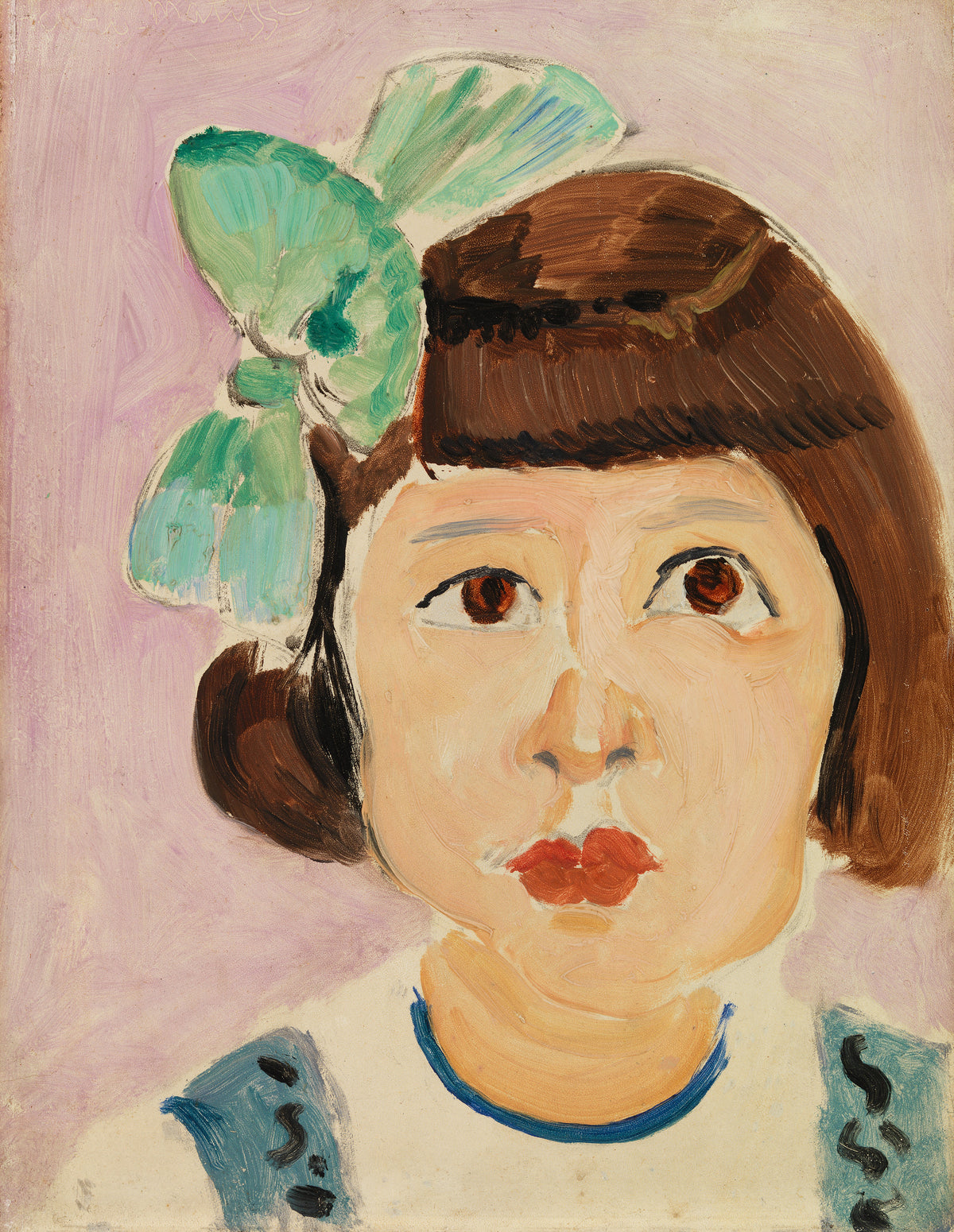 Henri Matisse — Head of a Young Girl | Fine Art Print