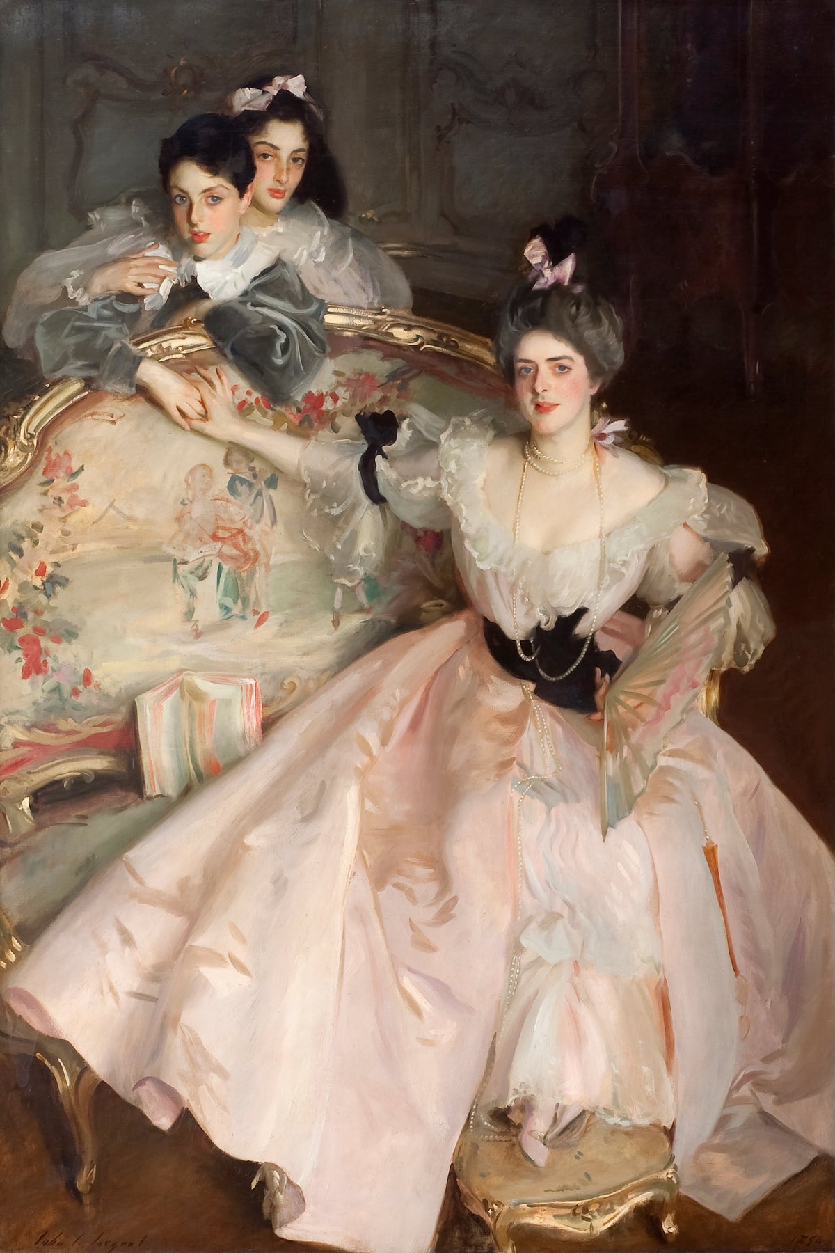 John Singer Sargent — Mrs Carl Meyer and Her Children | Fine Art Print