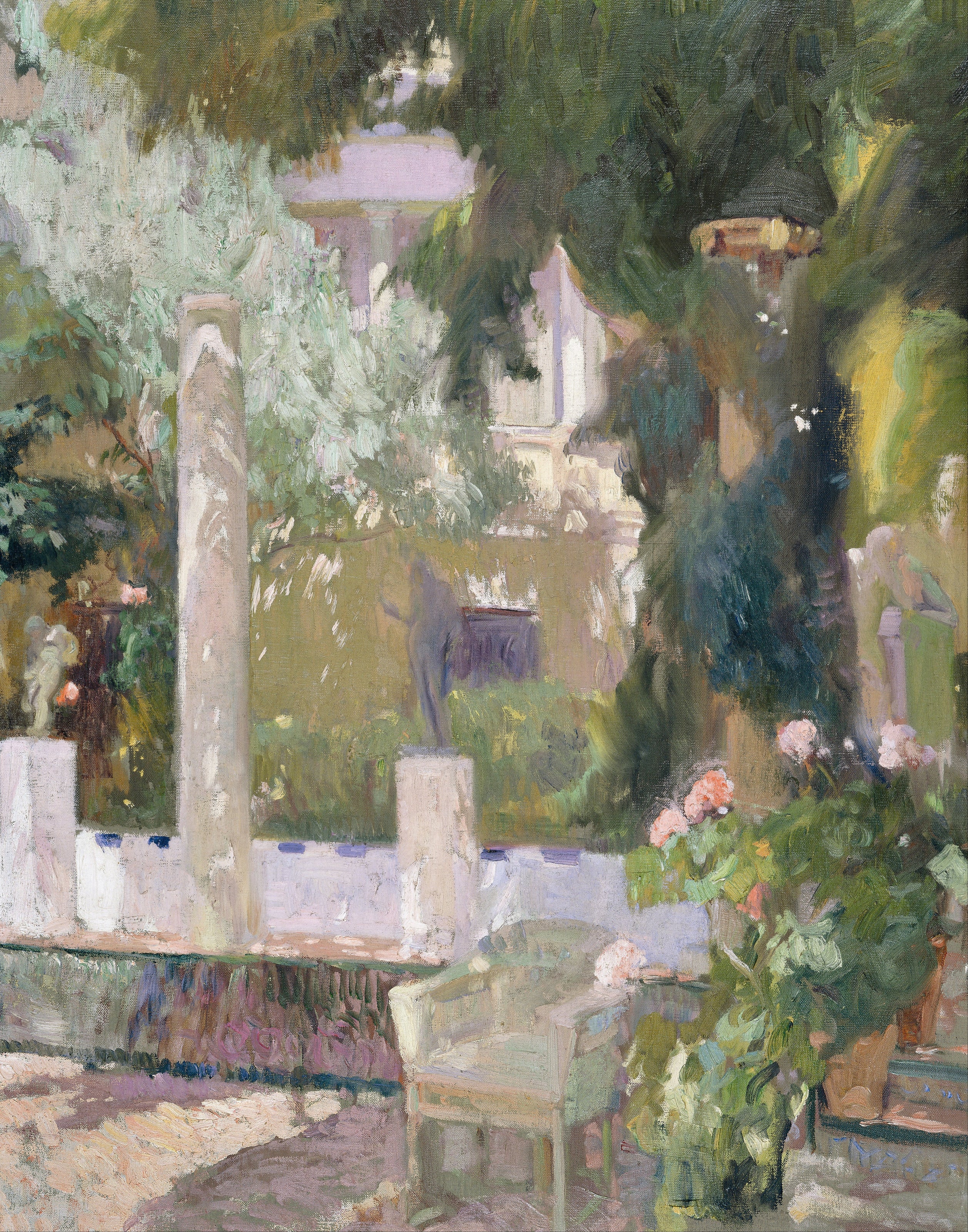 Joaquín Sorolla — The Gardens at the Sorolla Family House | Fine Art Print