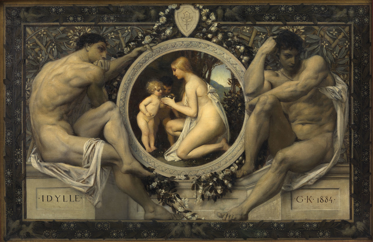 Gustav Klimt — Idyll (Idylle) | Fine Art Print