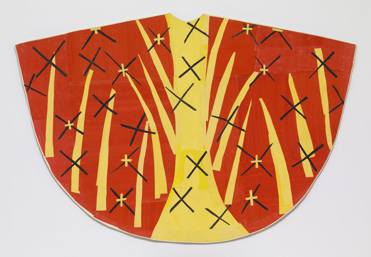 Henri Matisse — Red Chasuble, maquette | Papiers Découpés Fine Art Print