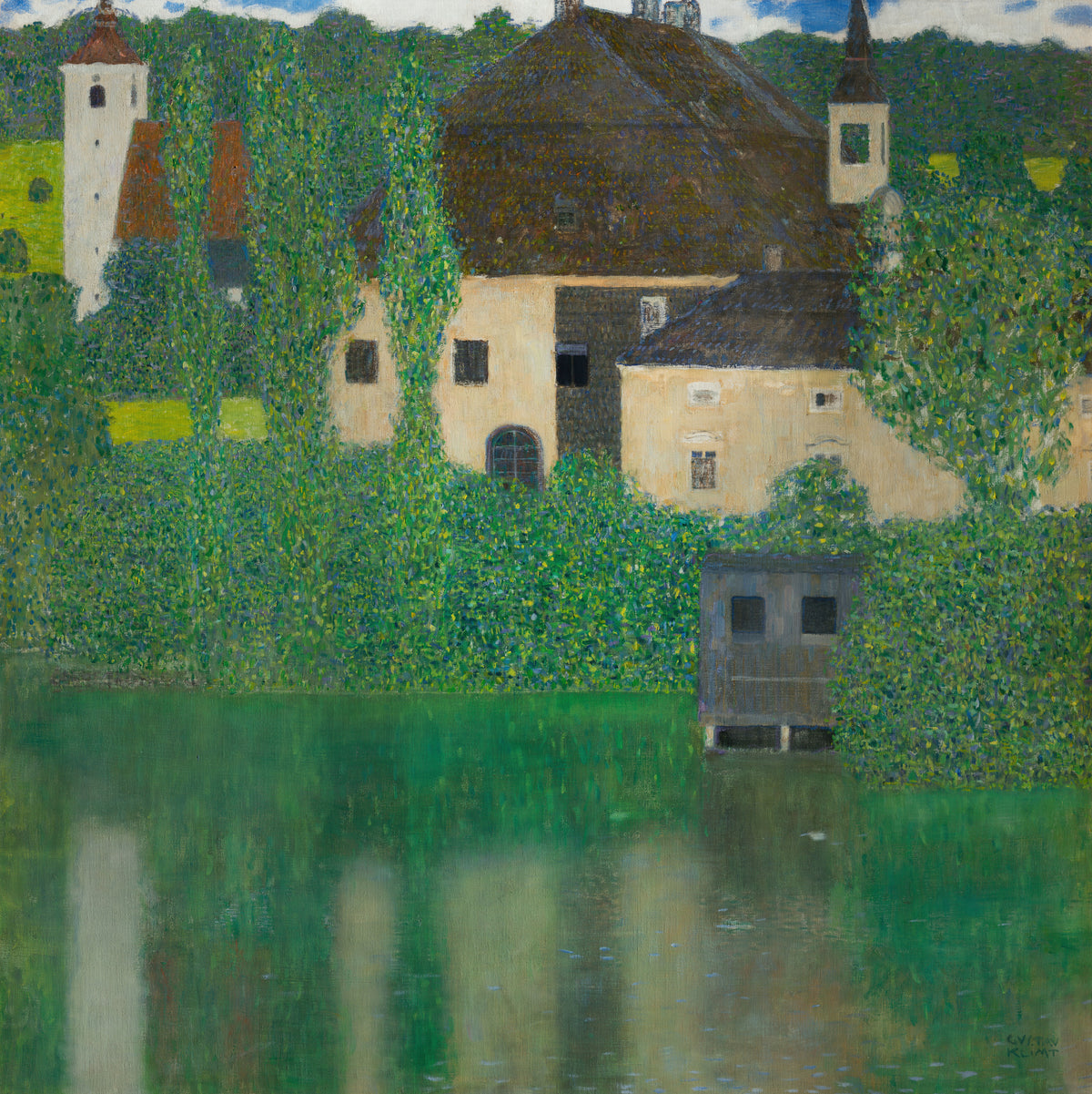 Gustav Klimt — Schloss Kammer on the Attersee I (Water Castle) | Fine Art Print
