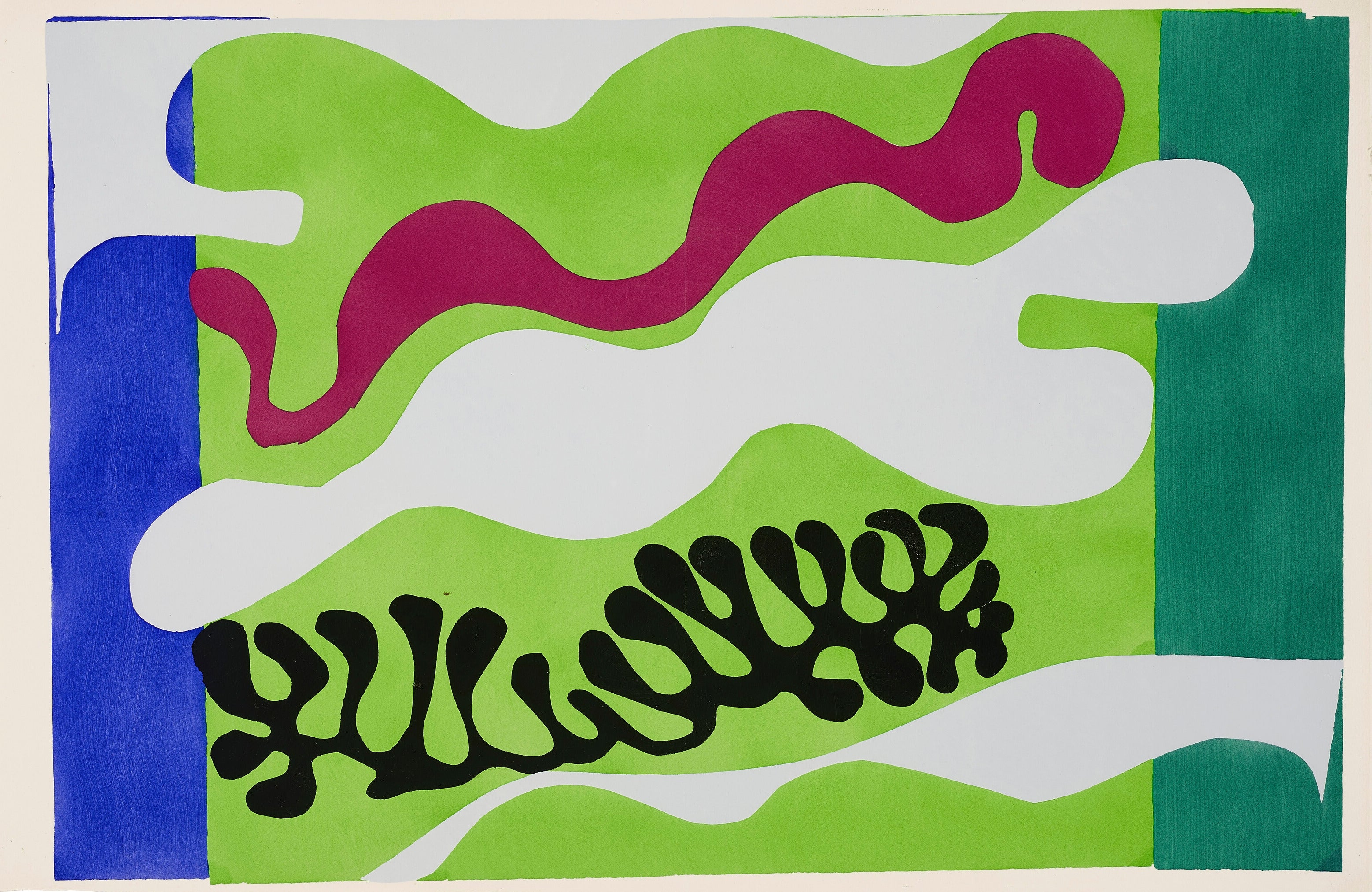 Henri Matisse — The Lagoon II | Papiers Découpés Fine Art Print