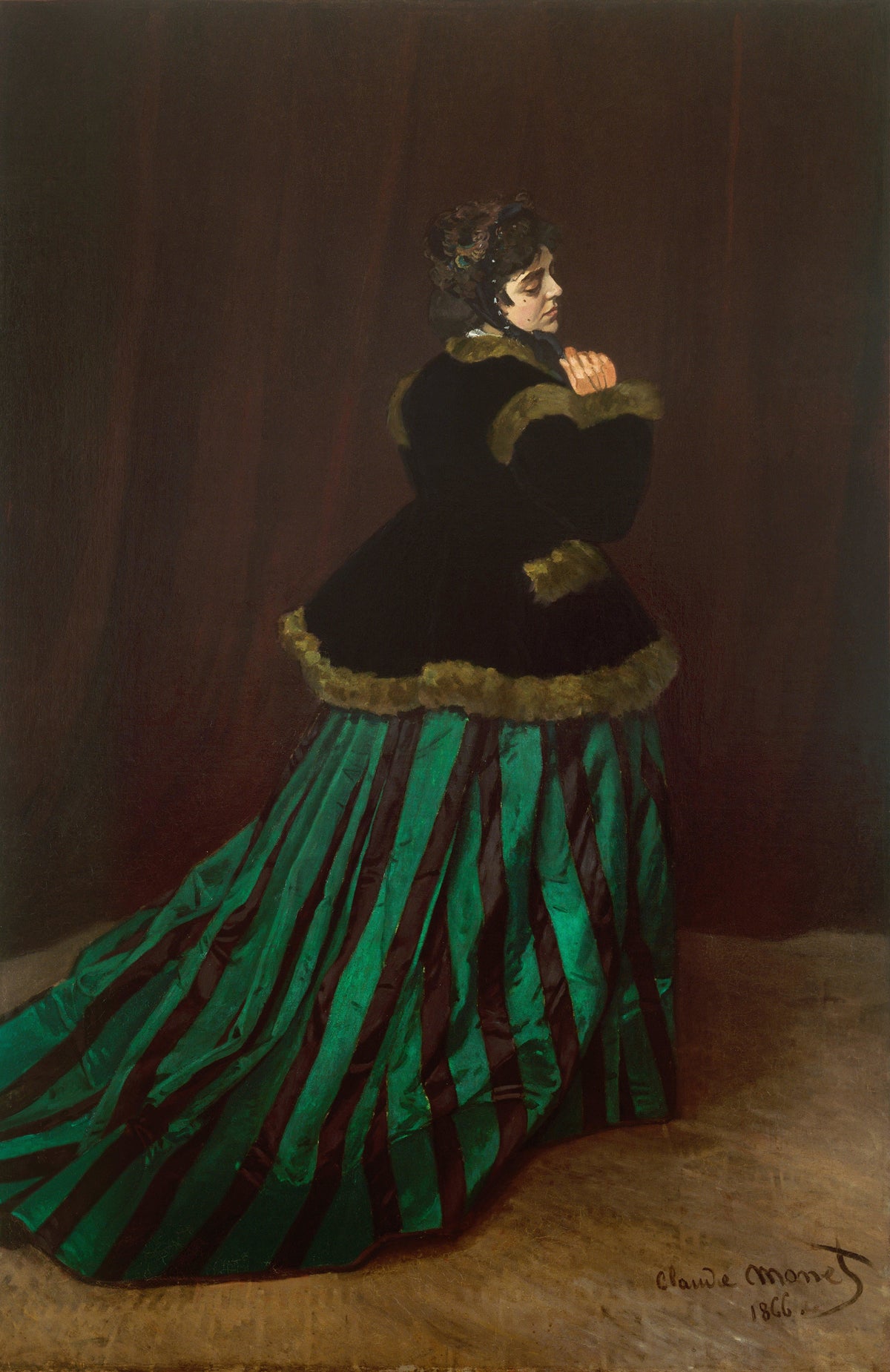 Claude Monet — Camille (The Woman in the Green Dress) | Fine Art Print