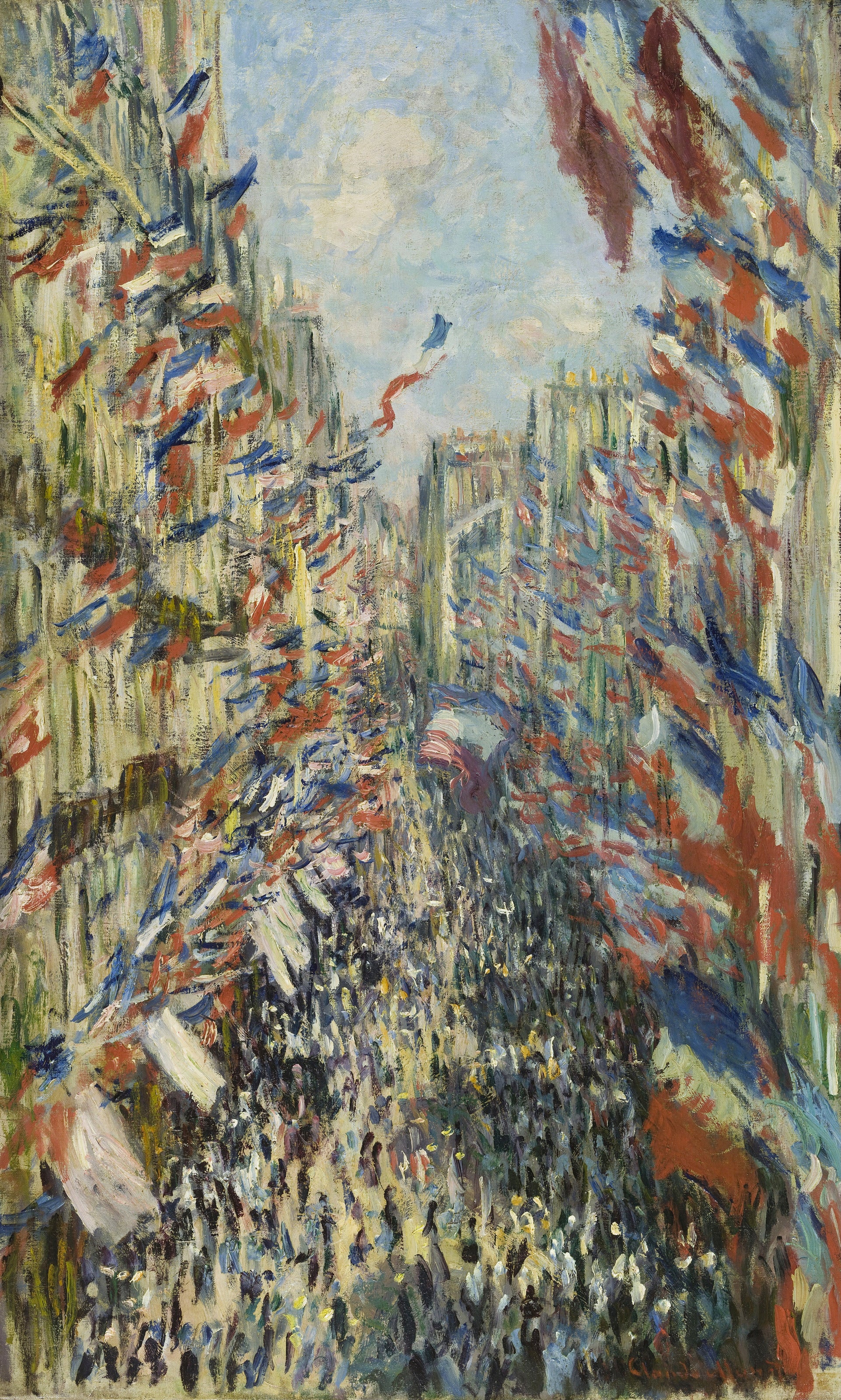 Claude Monet — The Rue Montorgueil, Paris, 30 June 1878 | Fine Art Print