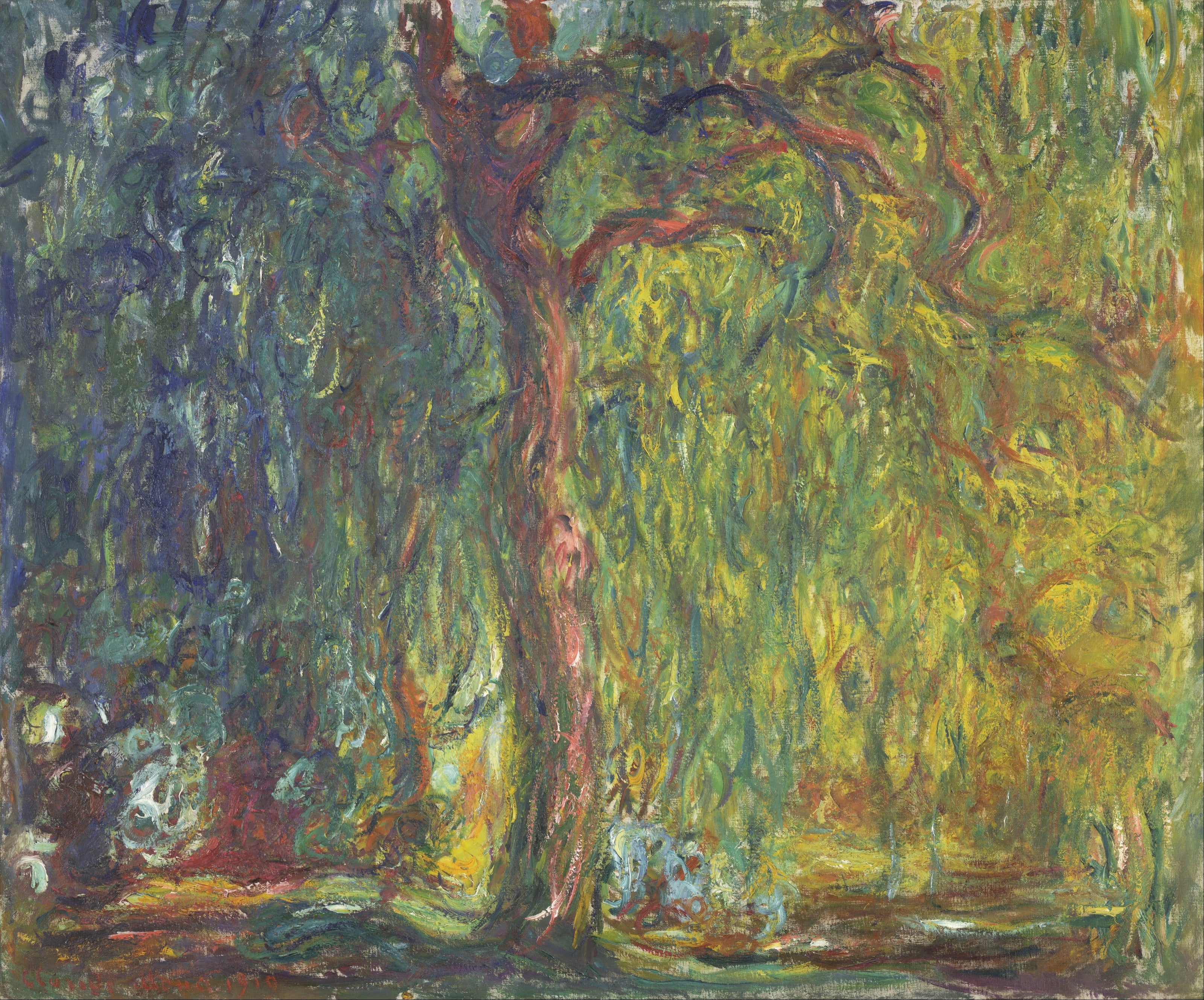 Claude Monet — Weeping Willow | Fine Art Print