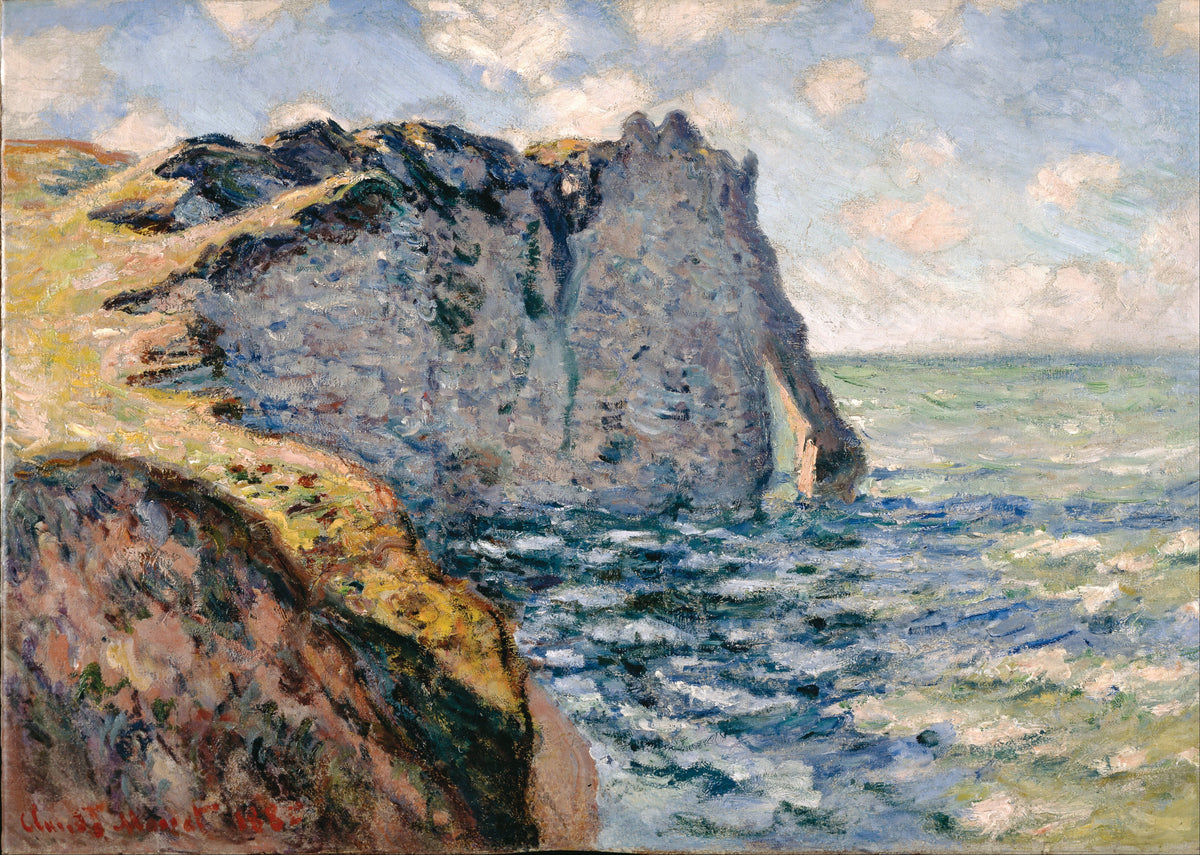 Claude Monet — The Cliff of Aval, Etretat | Fine Art Print