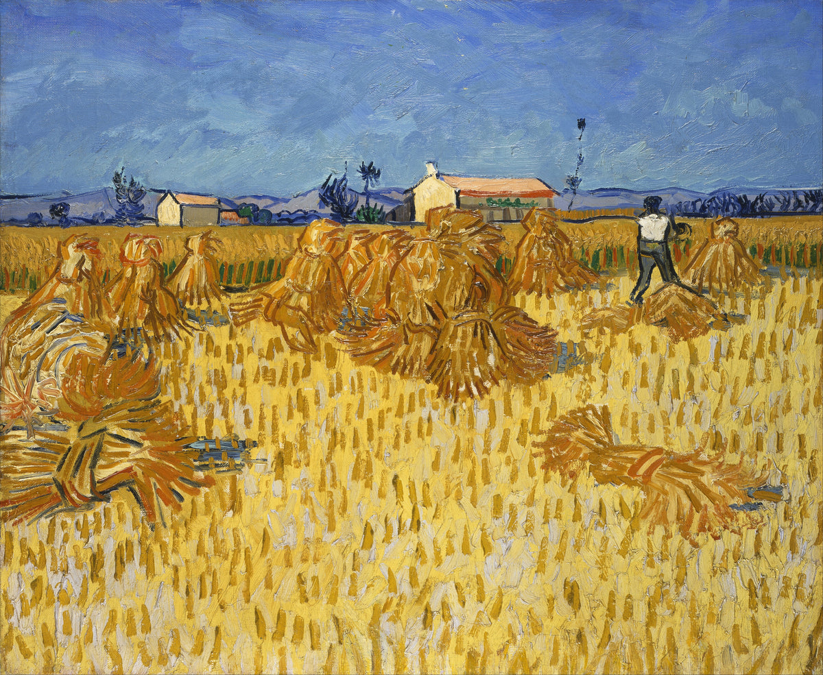 Vincent van Gogh — Harvest in Provence (Corn Harvest) | Fine Art Print
