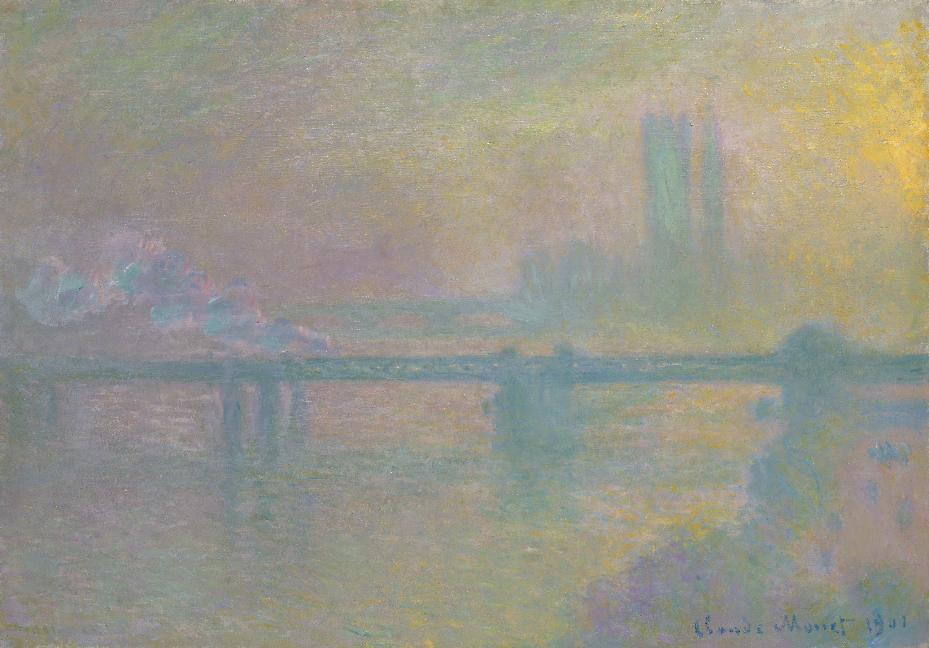 Claude Monet — Charing Cross Bridge, London | Fine Art Print