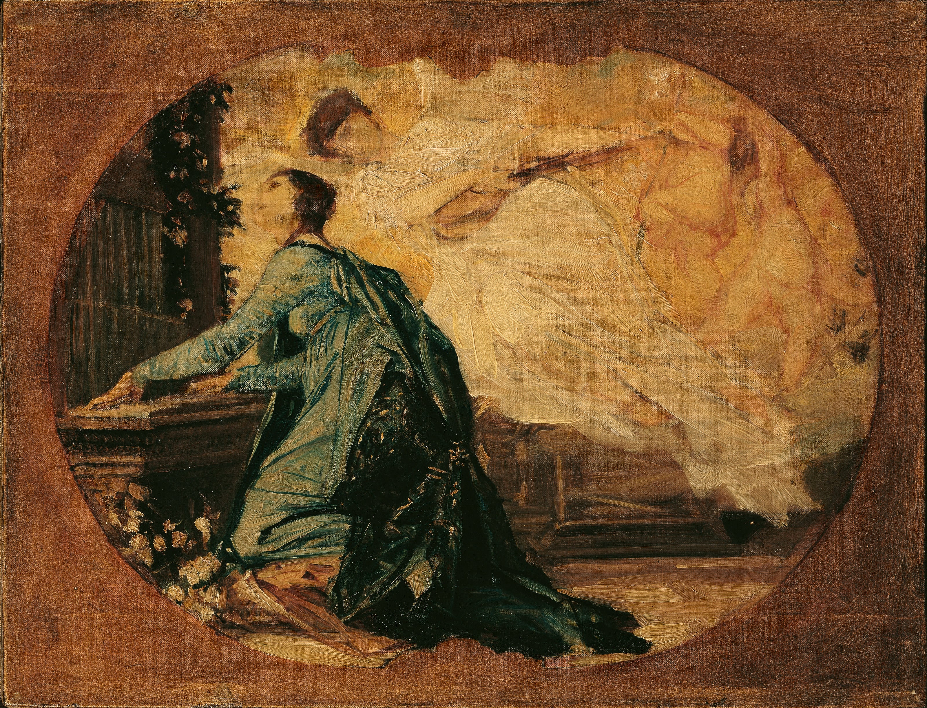 Gustav Klimt — Organ Player (Allegory of Church Music) | Fine Art Print