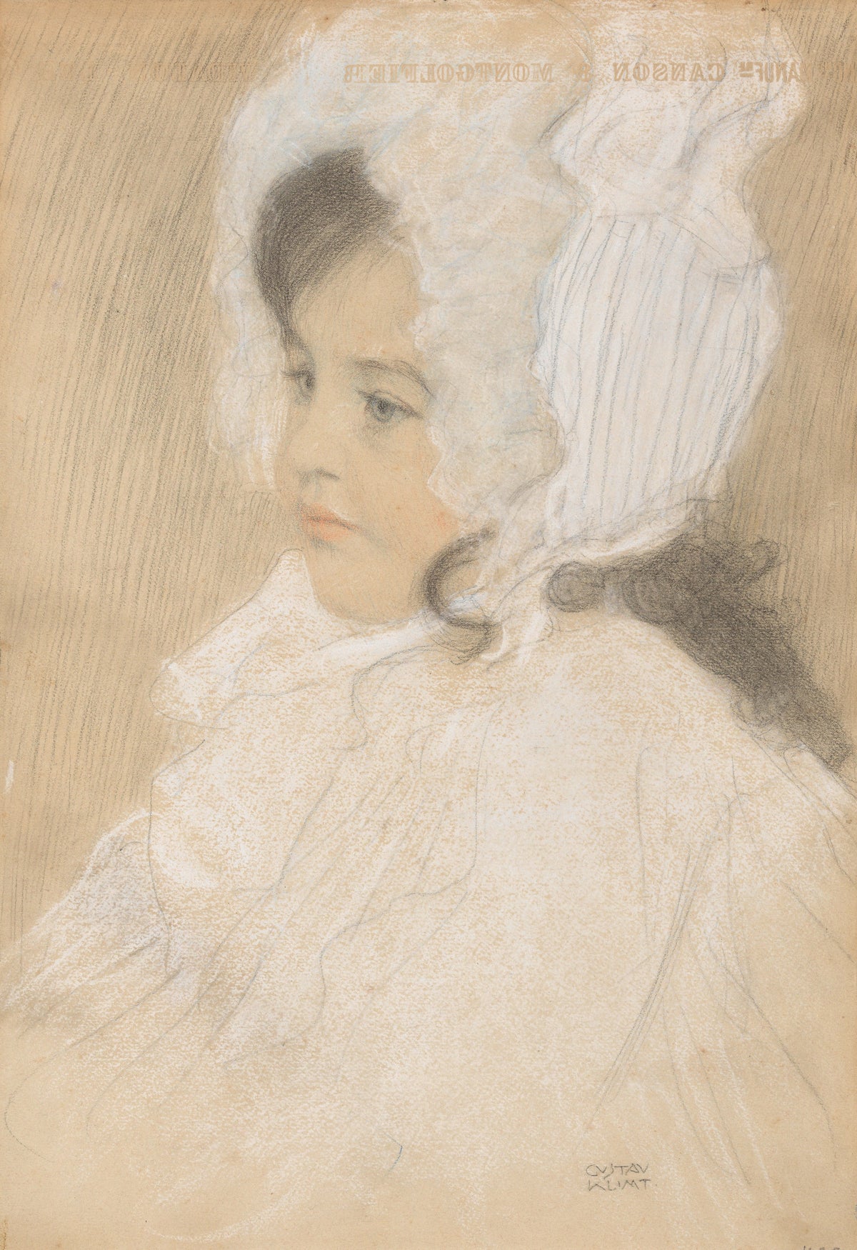Gustav Klimt — Portrait of a Child (Marie Moll) | Fine Art Print