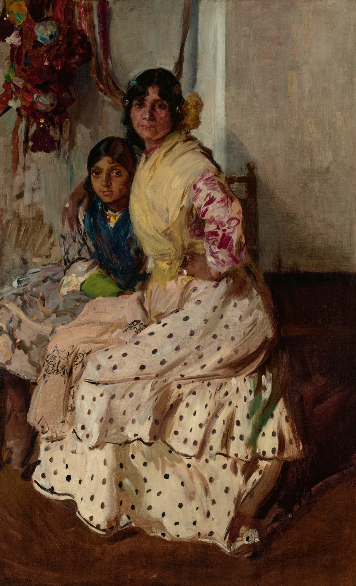 Joaquín Sorolla — Pepilla the Gypsy and Her Daughter | Fine Art Print