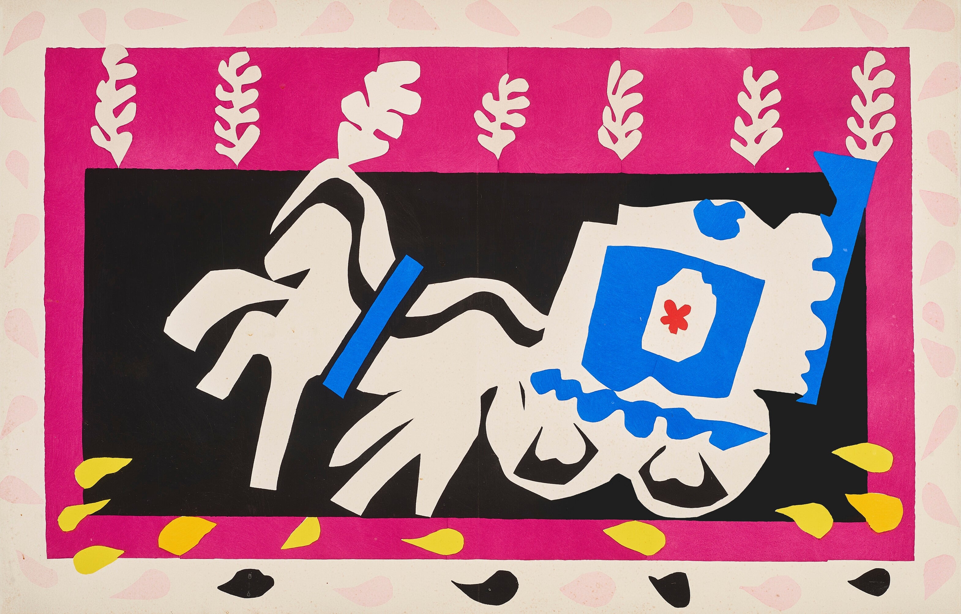 Henri Matisse — Pierrot's Funeral | Papiers Découpés Fine Art Print