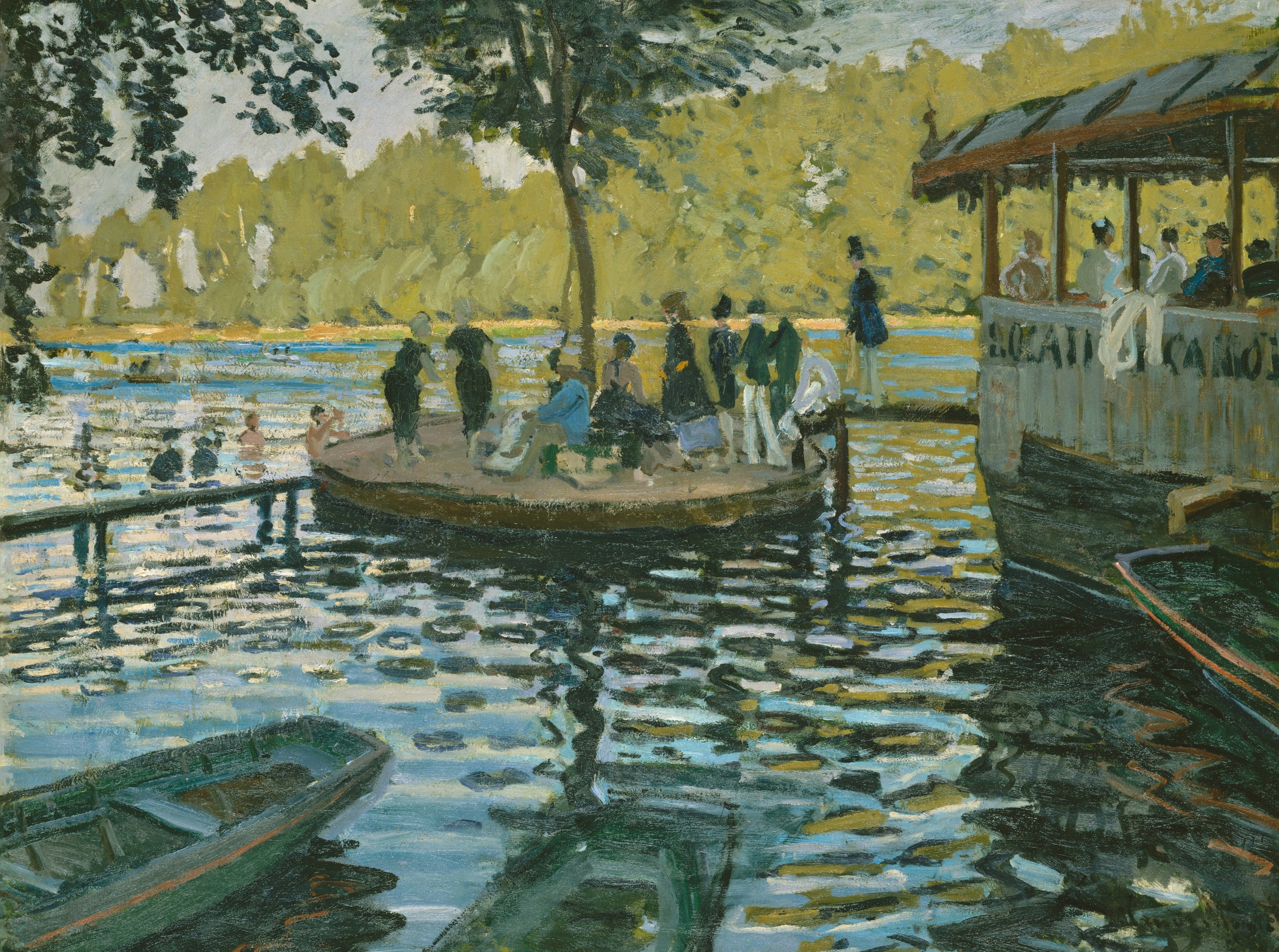 Claude Monet — La Grenouillère | Fine Art Print