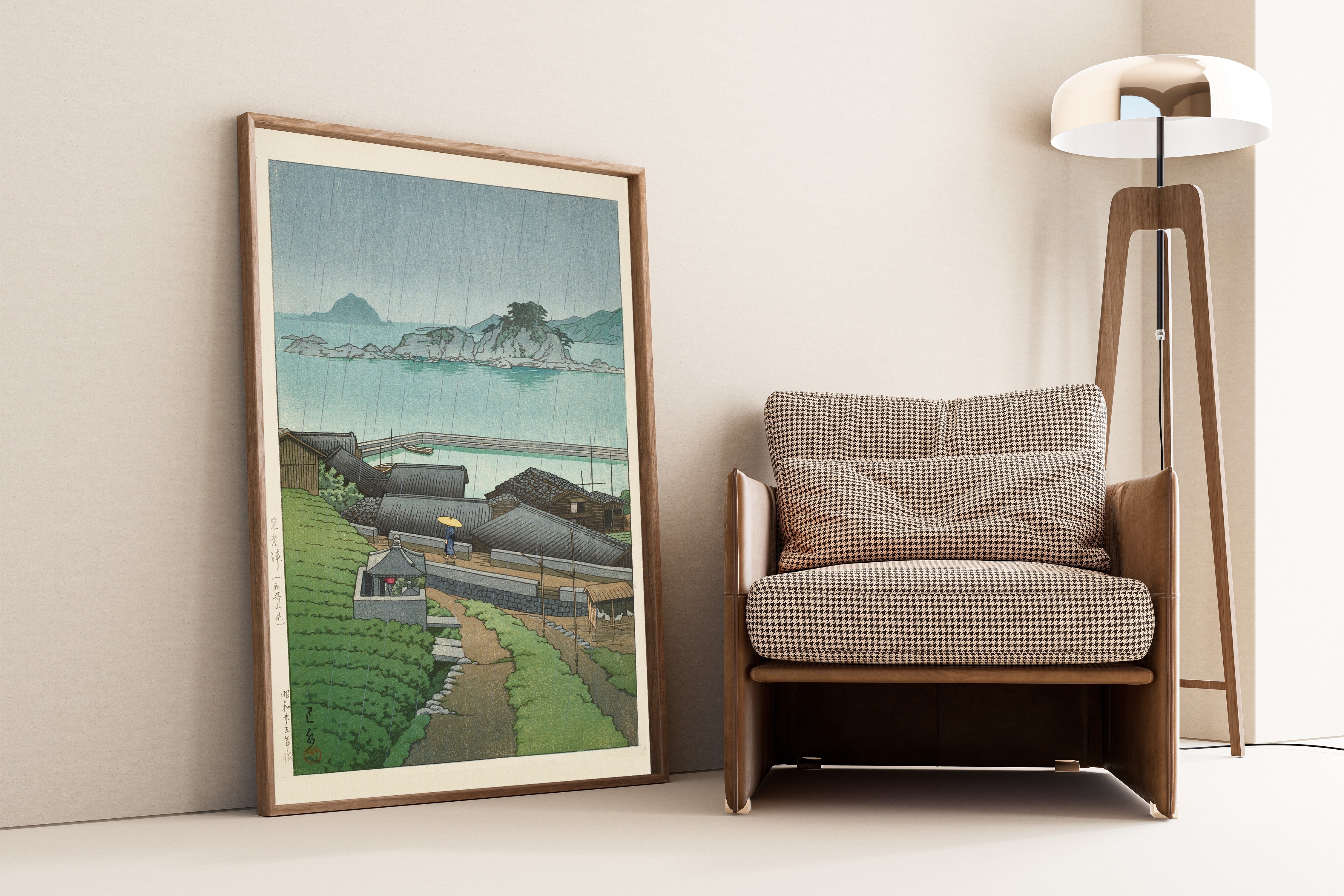 Kawase Hasui — Mirozu, Wakayama | Japanese Woodblock Print (Shin Hanga)