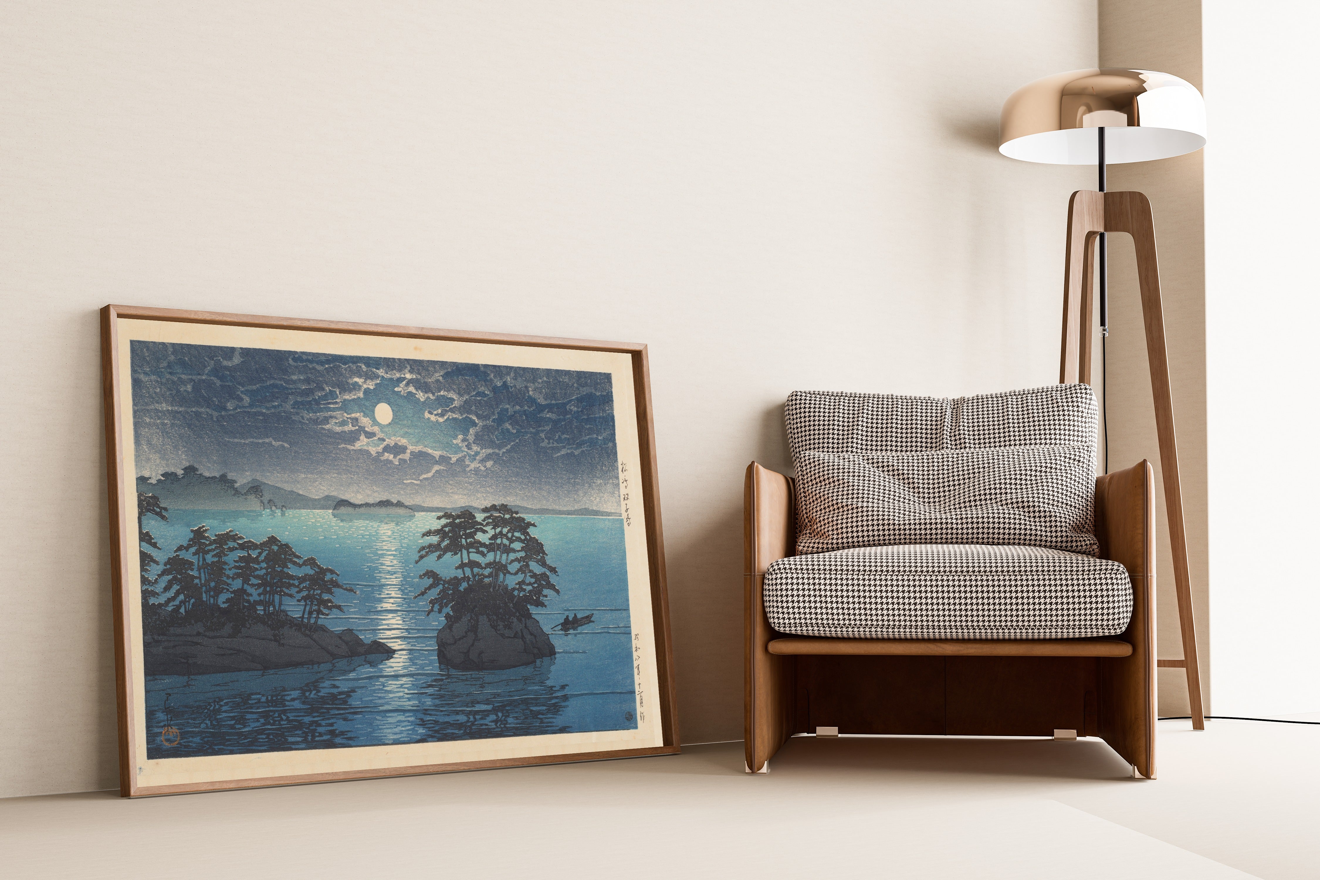 Kawase Hasui — Futago Island, Matsushima | Japanese Woodblock Print (Shin Hanga)