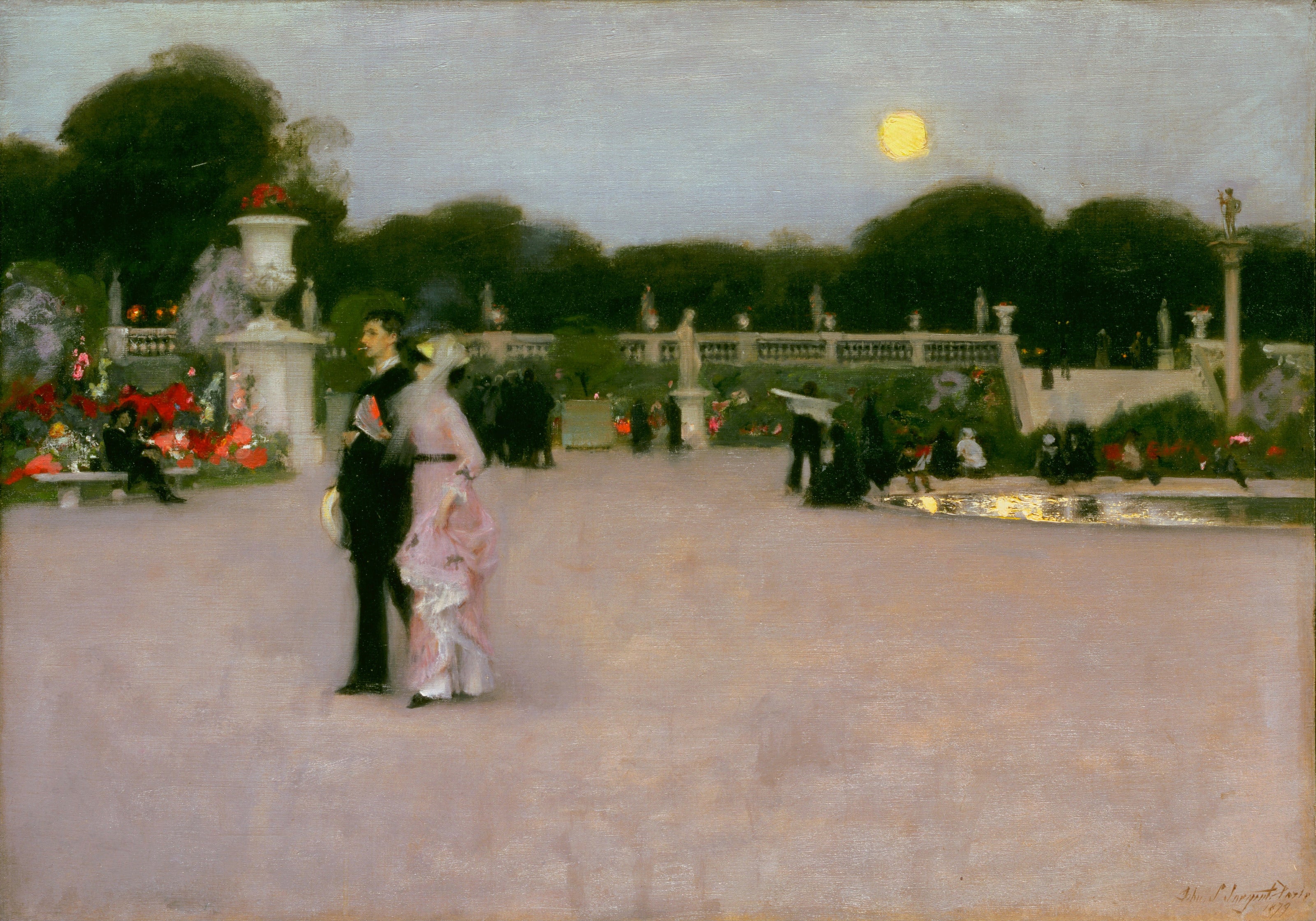 John Singer Sargent — In the Luxembourg Gardens | Fine Art Print