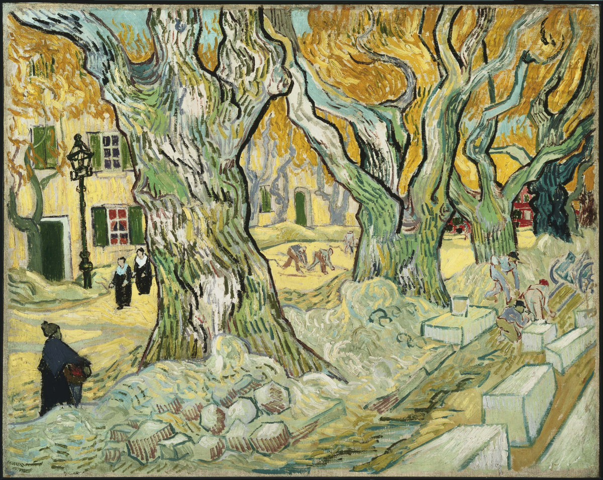 Vincent van Gogh — The Road Menders | Fine Art Print