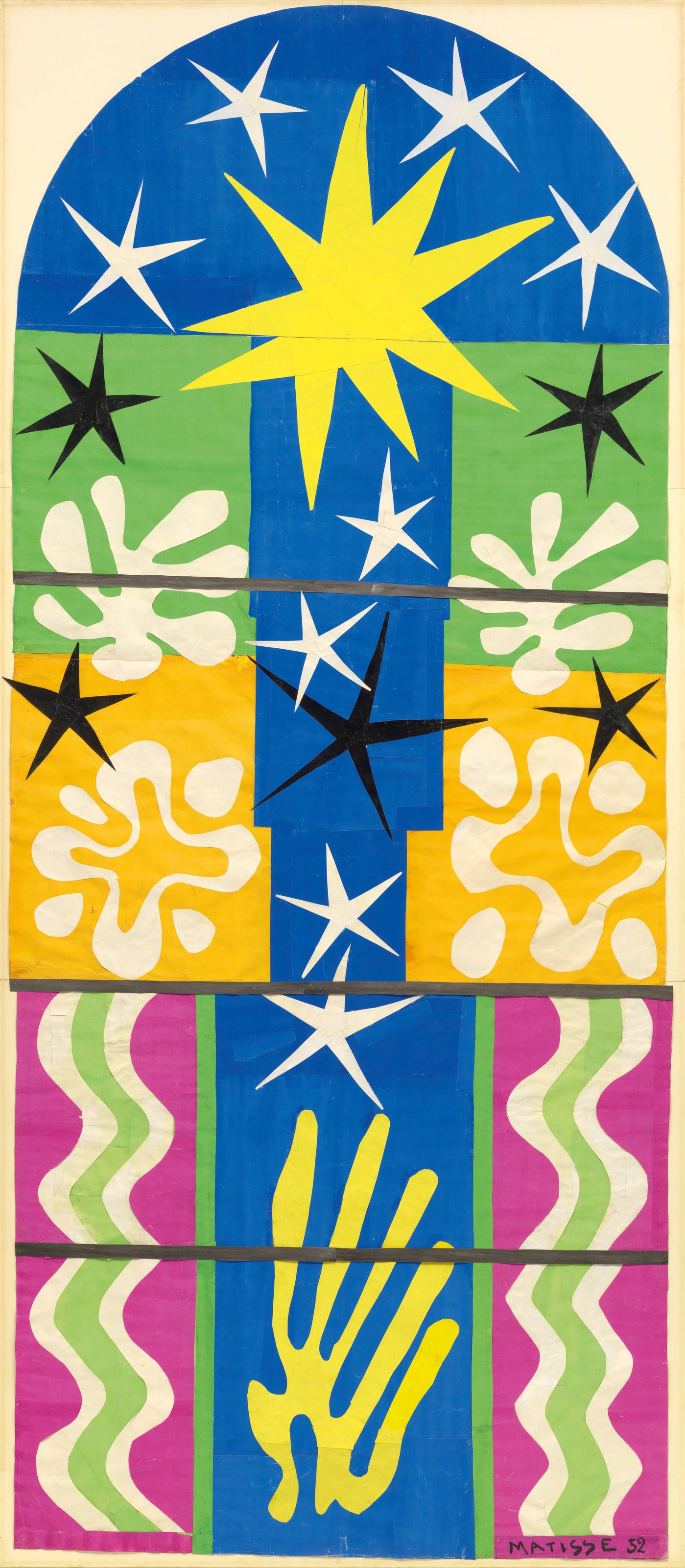 Henri Matisse — Christmas Eve (Nuit de Noël) | Papiers Découpés Fine Art Print