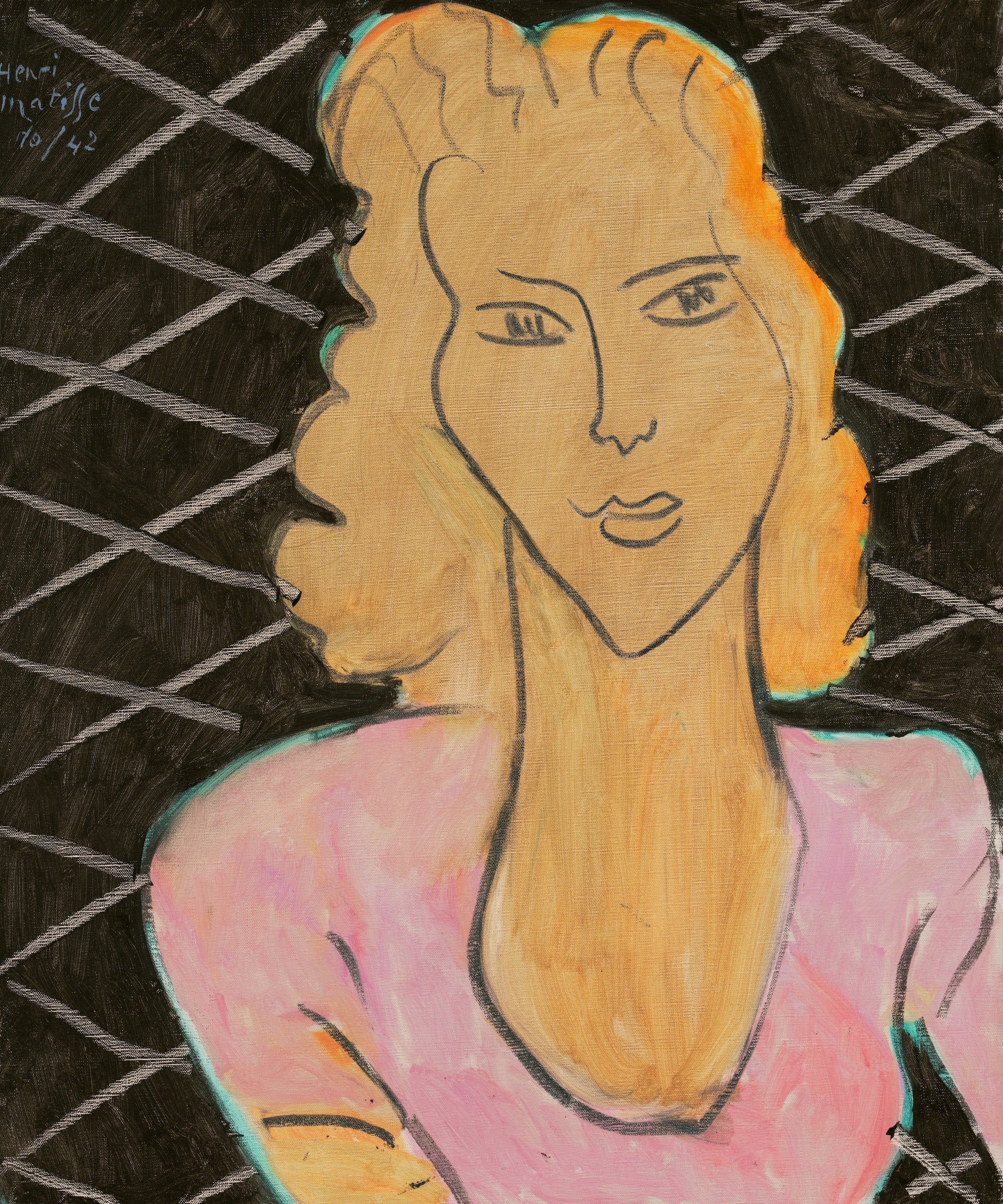 Henri Matisse — Girl in a Pink Dress | Fine Art Print