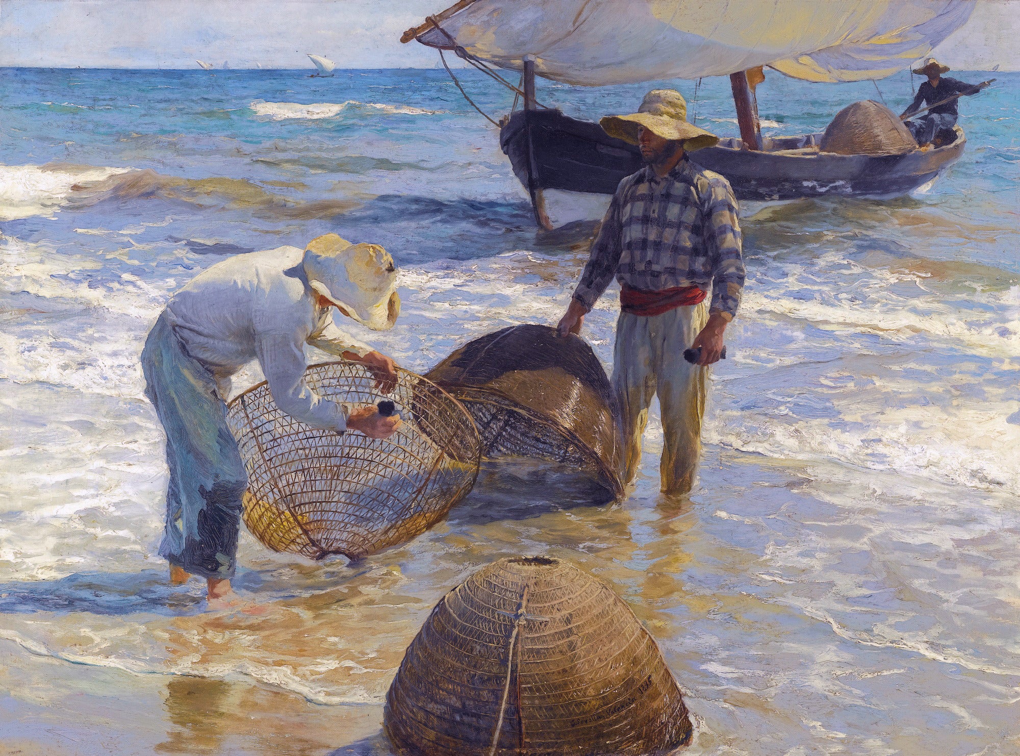 Joaquín Sorolla — Valencian Fishermen | Fine Art Print