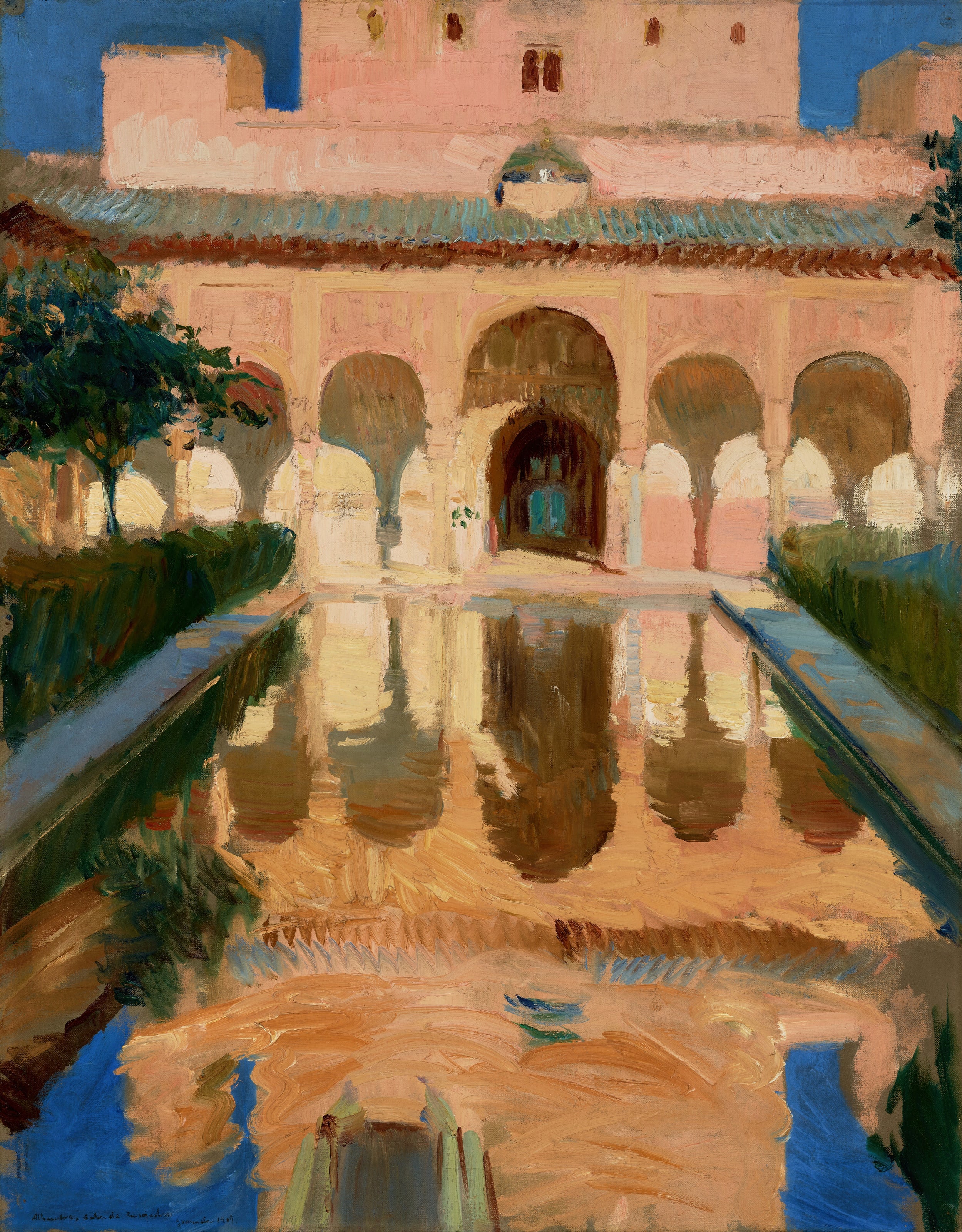 Joaquín Sorolla — Hall of the Ambassadors, Alhambra, Granada | Fine Art Print