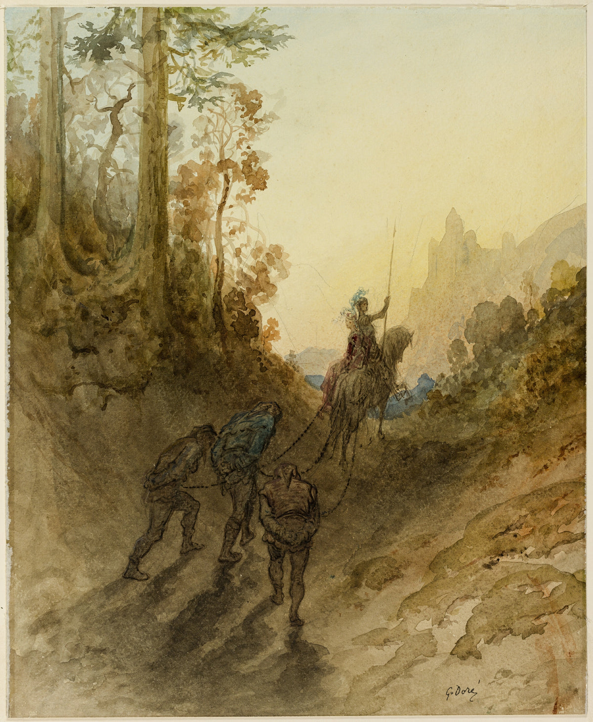 Gustave Doré — The Giants are Captured | Fine Art Print