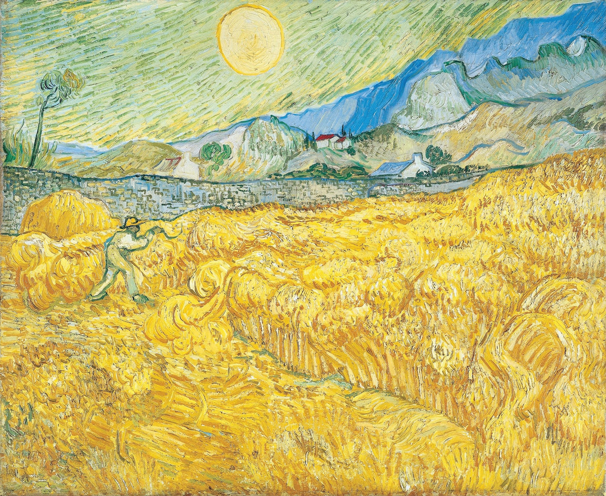 Vincent van Gogh — Wheatfield with a Reaper | Fine Art Print