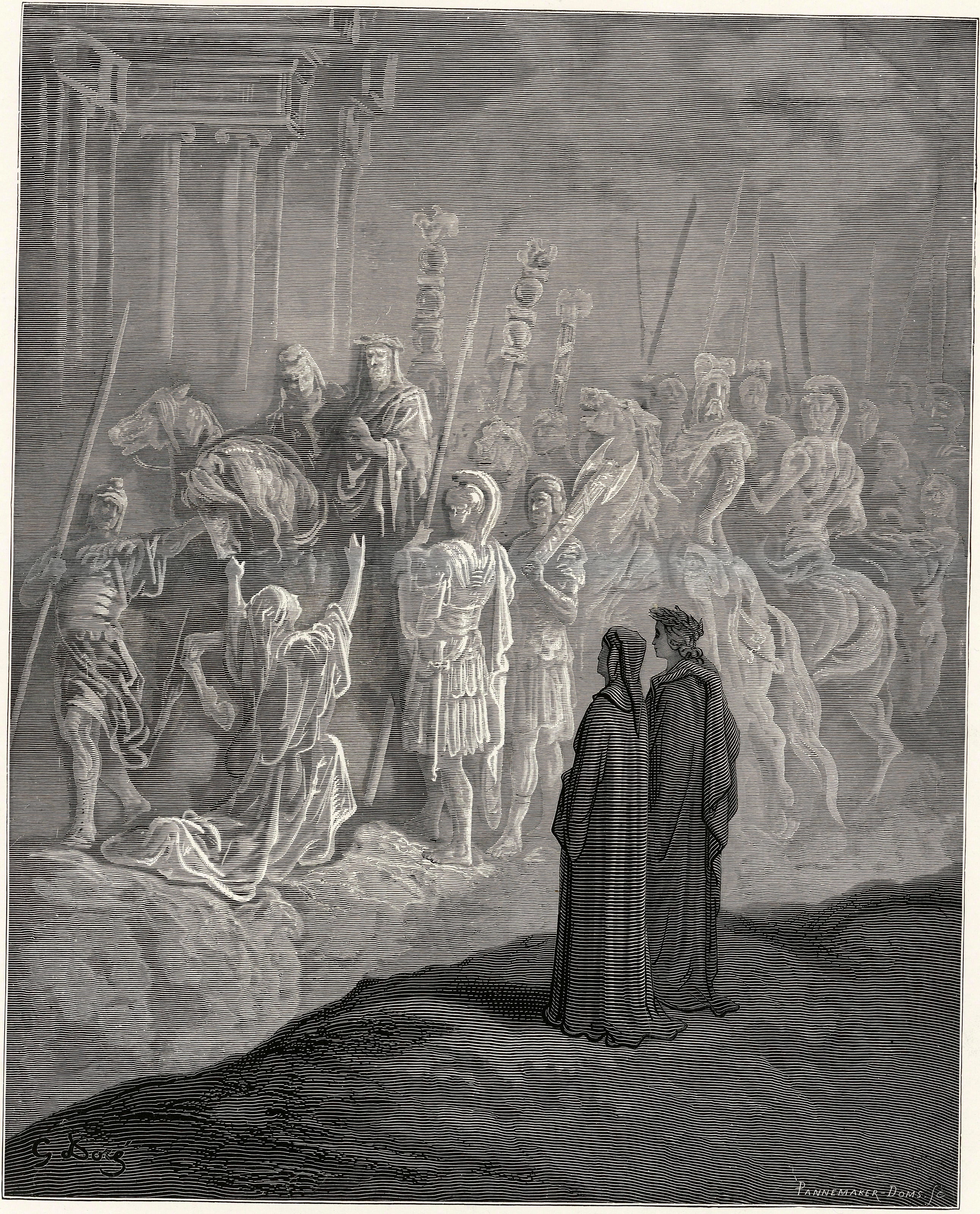Gustave Doré — Purgatorio, Canto X: Trajan and the Widow | Dante Illustration Print