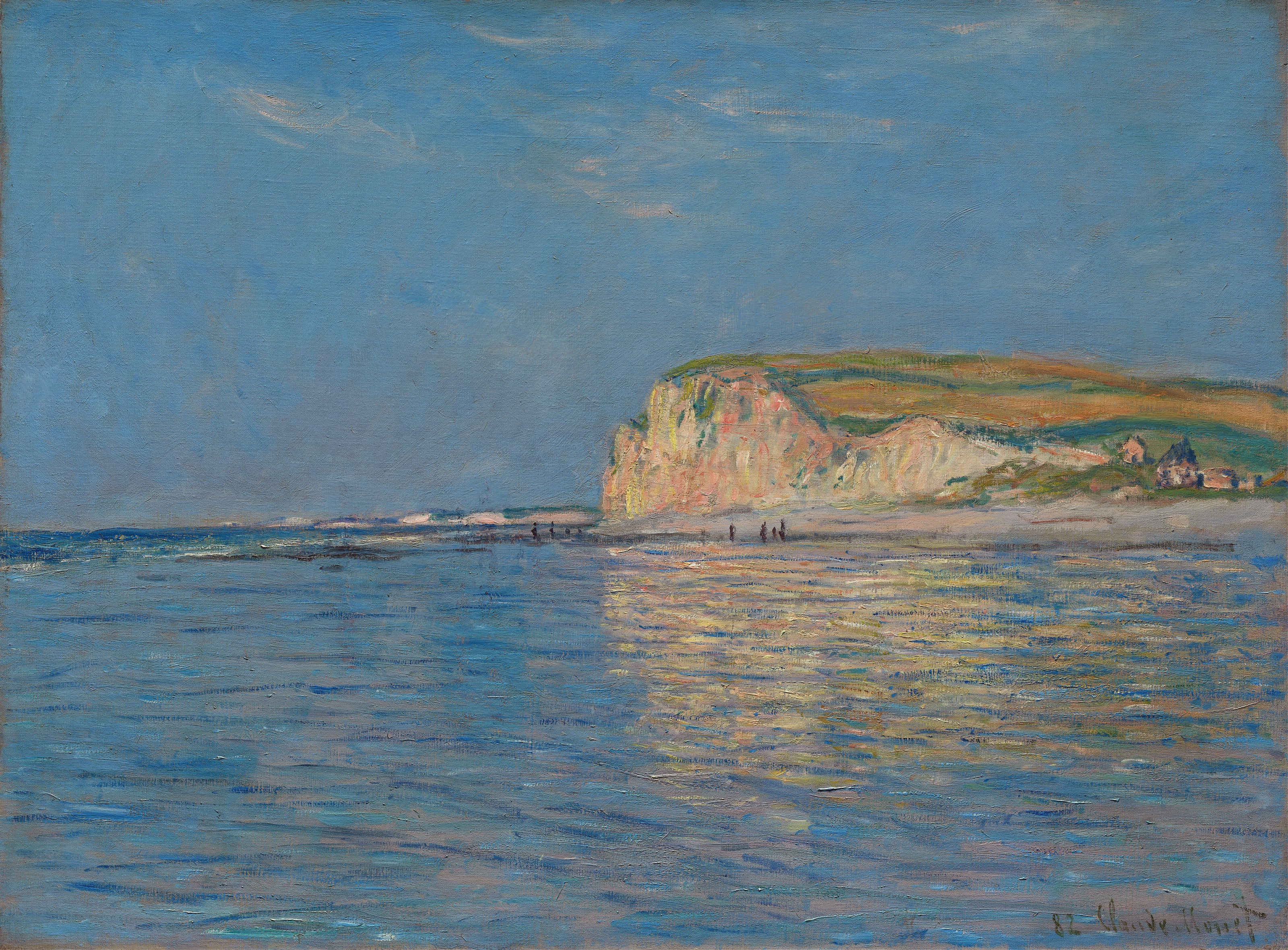Claude Monet — Low Tide at Pourville, near Dieppe | Fine Art Print