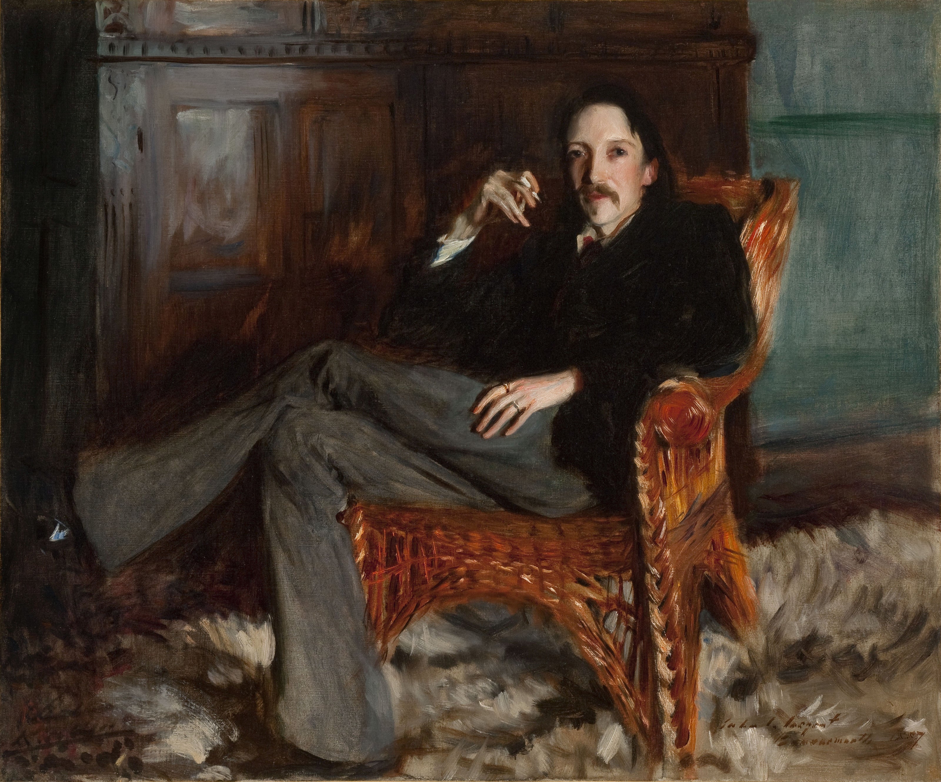 John Singer Sargent — Robert Louis Stevenson | Fine Art Print