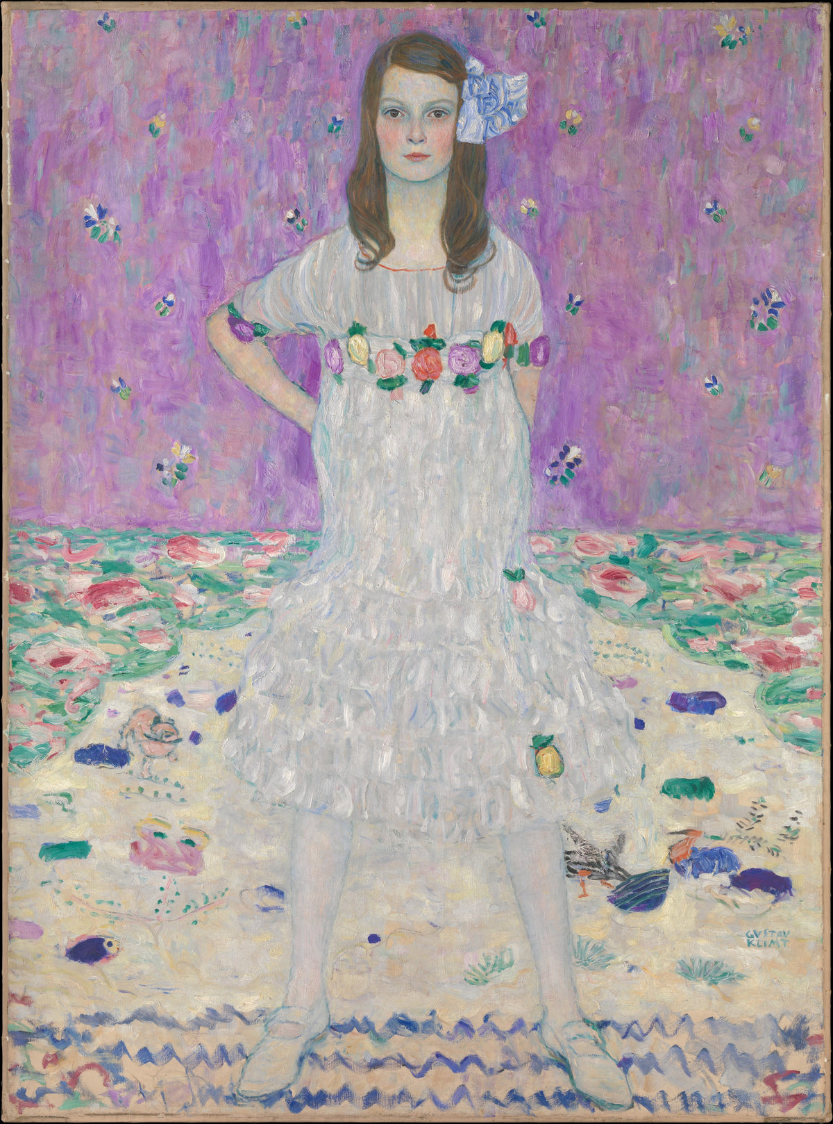 Gustav Klimt — Portrait of Mäda Primavesi | Fine Art Print