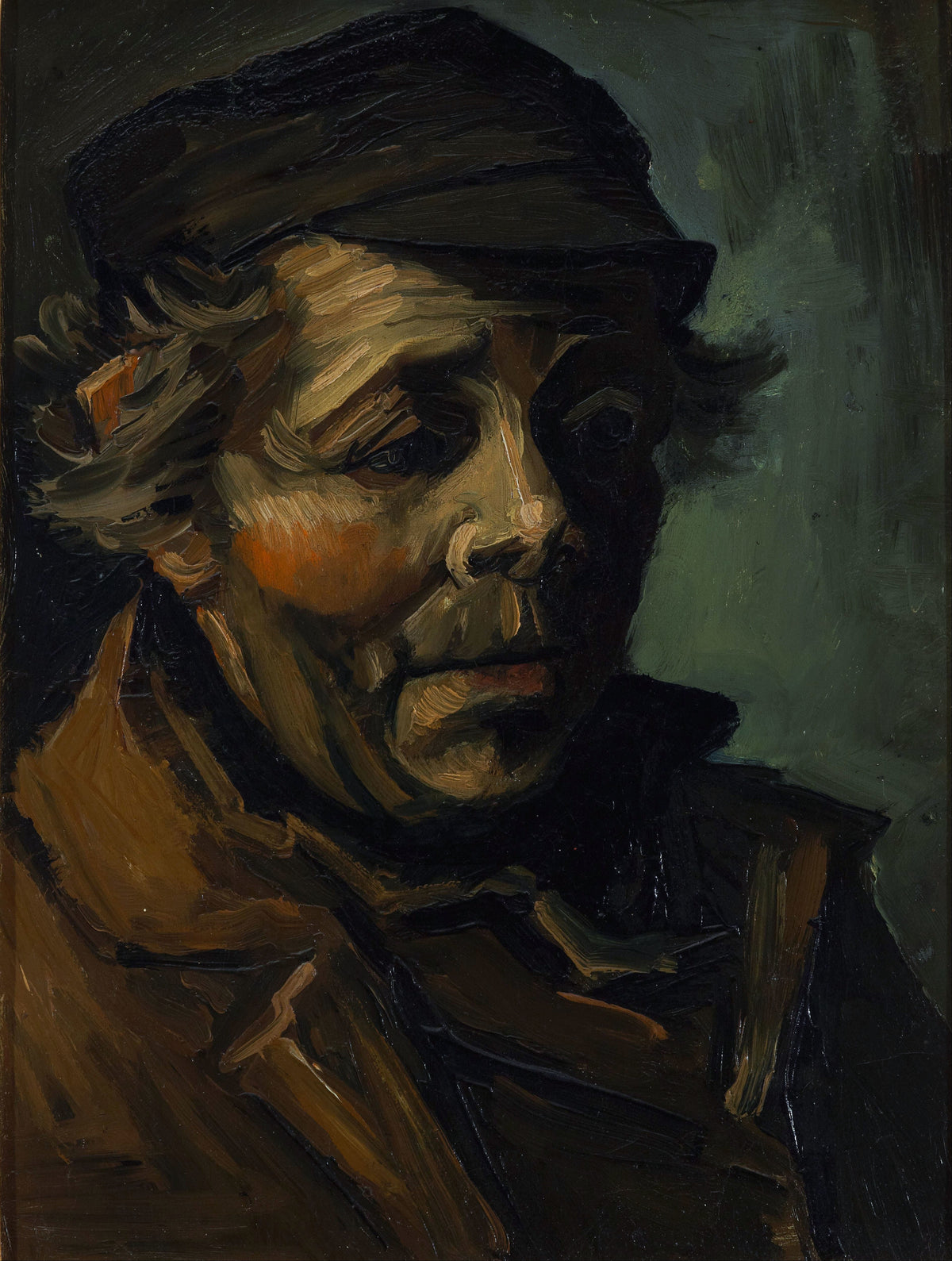 Vincent van Gogh — Head of a Peasant | Fine Art Print