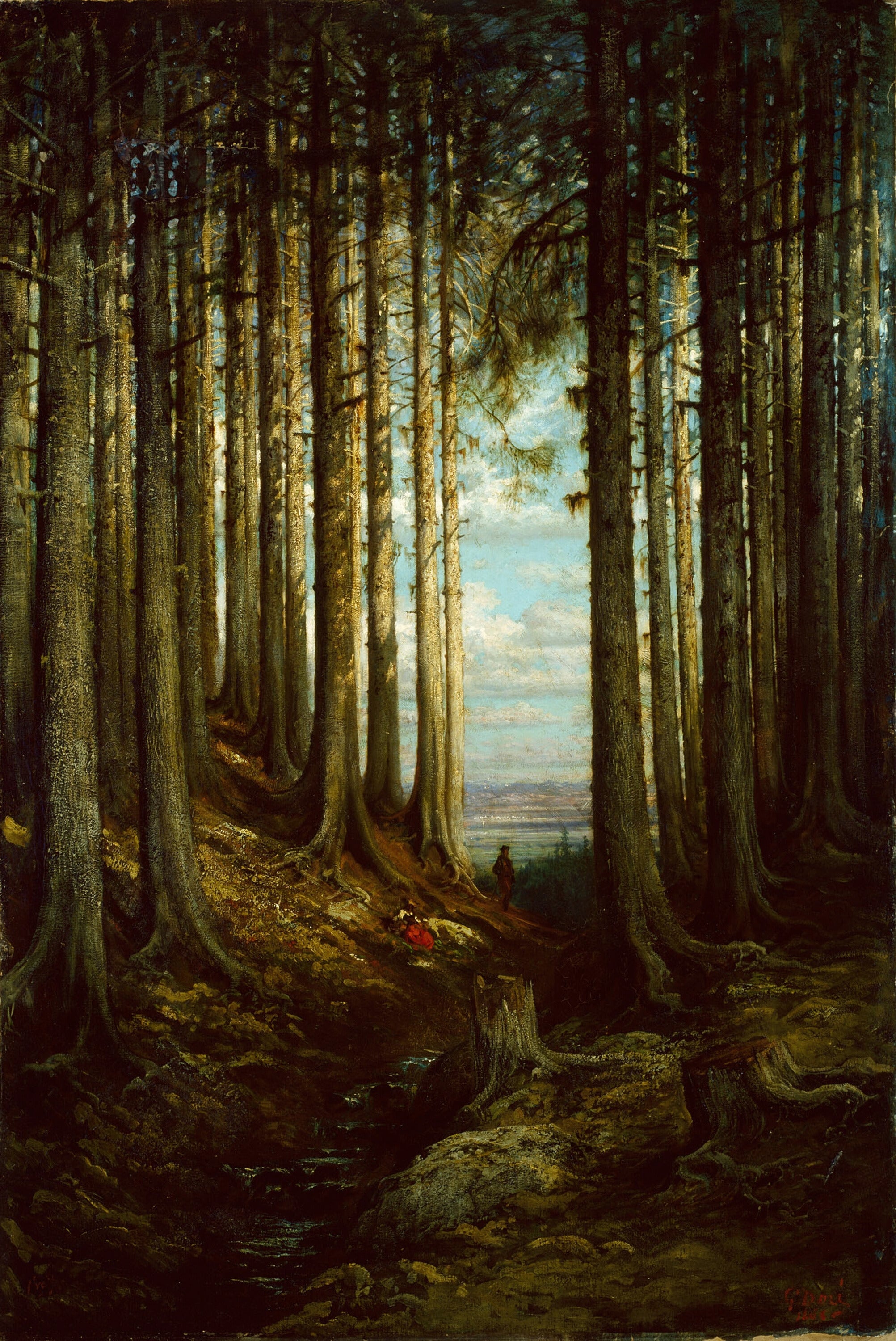 Gustave Doré — Alpine Scene | Fine Art Print