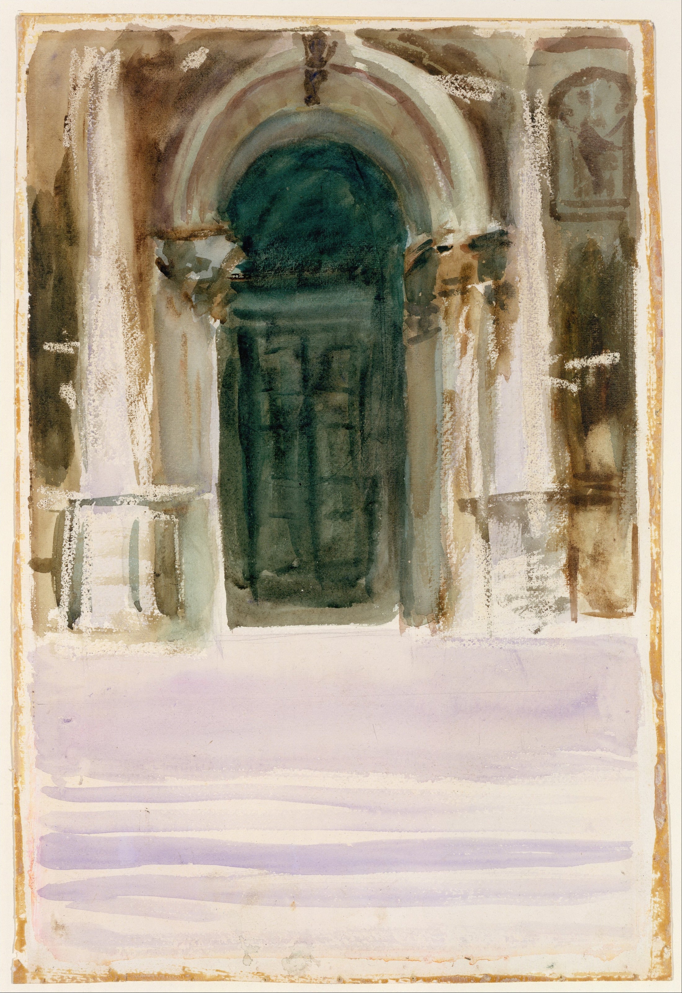 John Singer Sargent — Green Door, Santa Maria della Salute | Fine Art Print