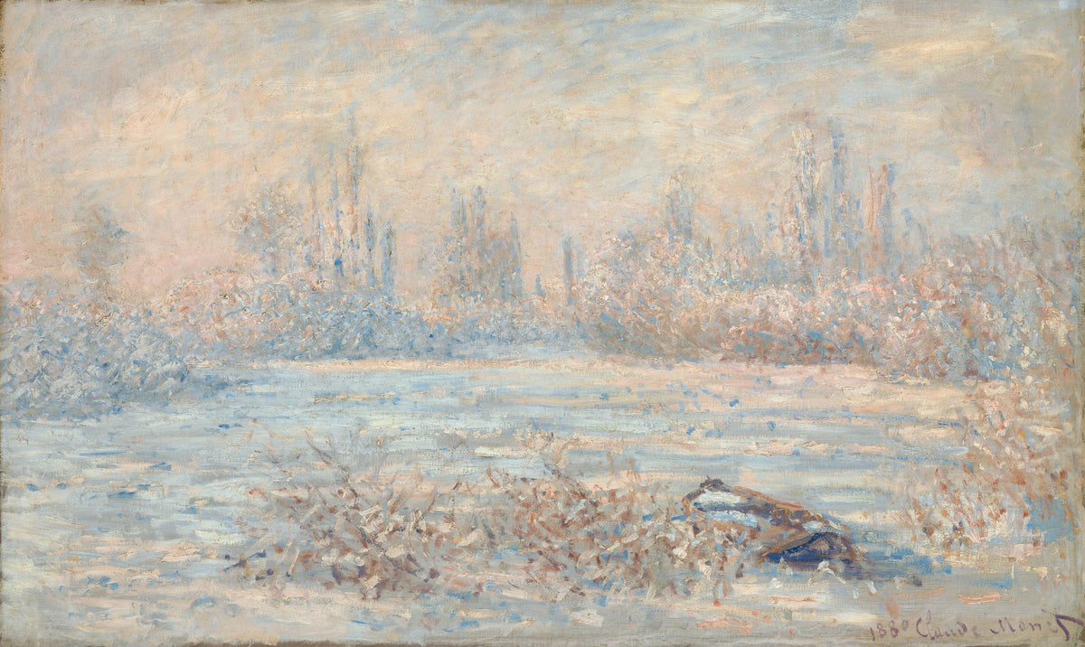 Claude Monet — Hoarfrost (Le Givre) | Fine Art Print