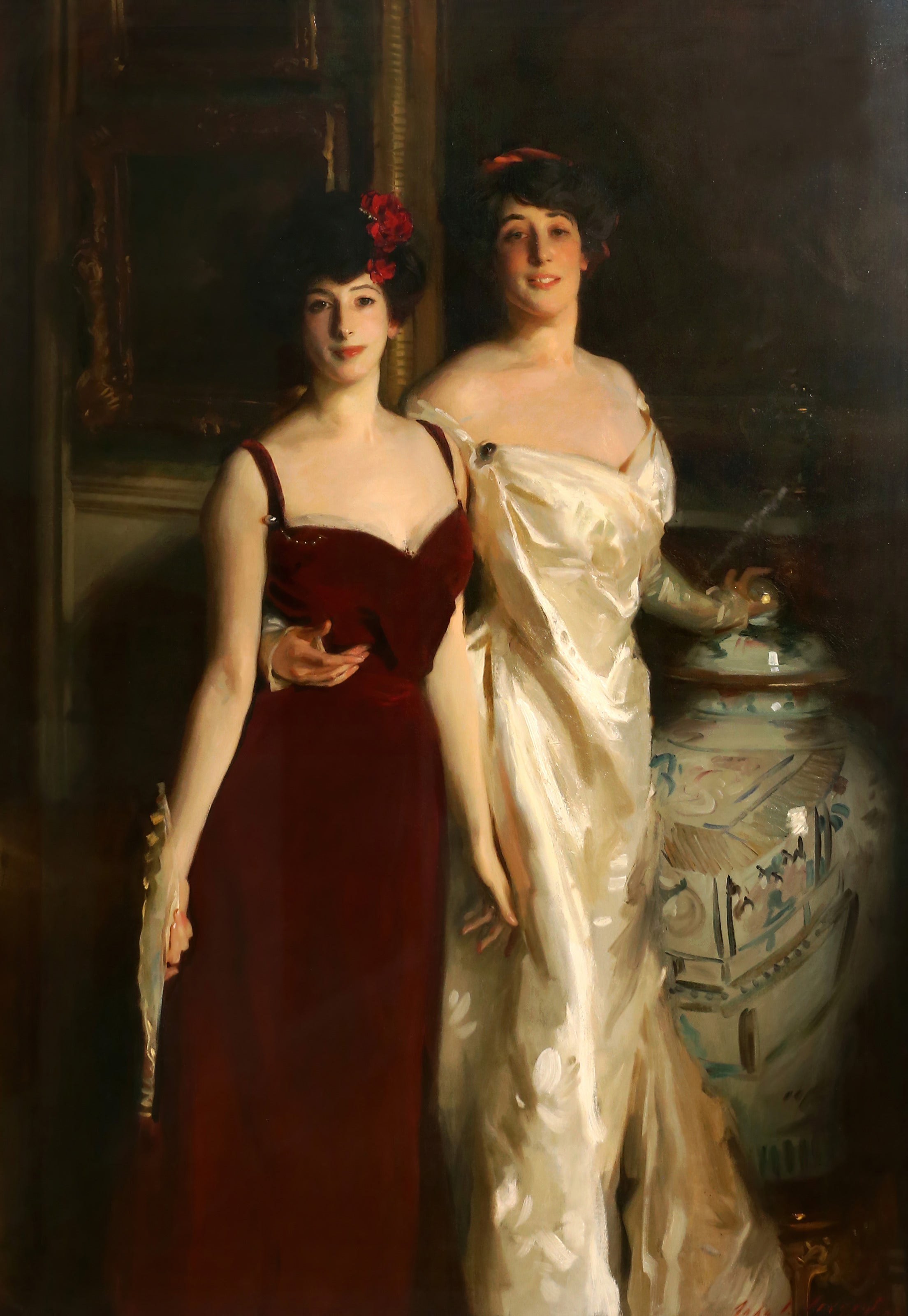 John Singer Sargent — Ena and Betty, Daughters of Asher and Mrs. Wertheimer | Fine Art Print