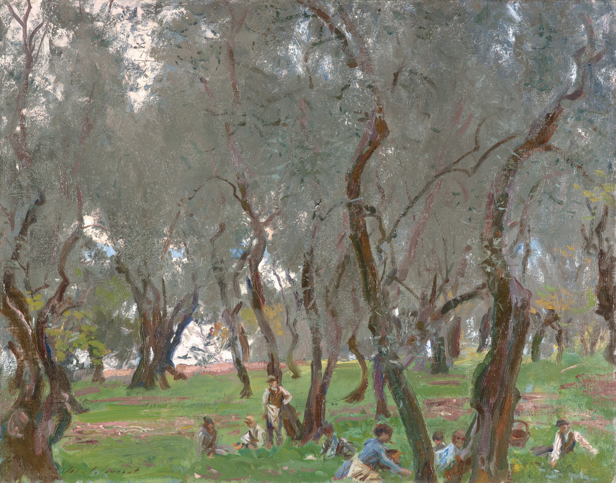 John Singer Sargent — The Olive Grove | Fine Art Print