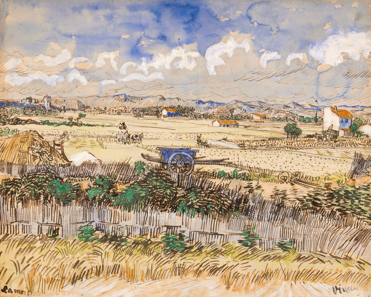 Vincent van Gogh — Harvest in Provence | Fine Art Print