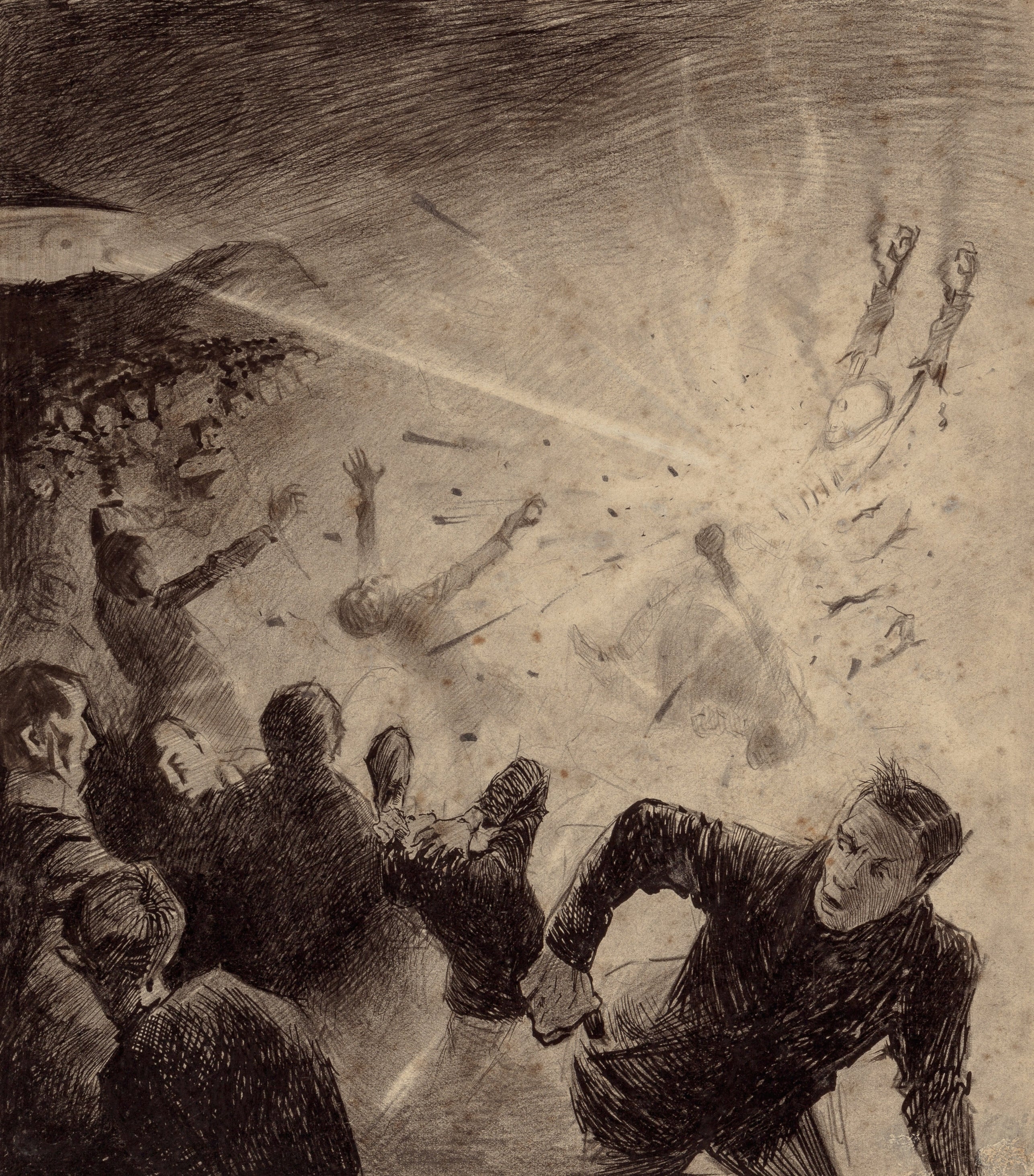 Henrique Alvim Corrêa — Martians Attack (1906) | Science Fiction Illustration Print