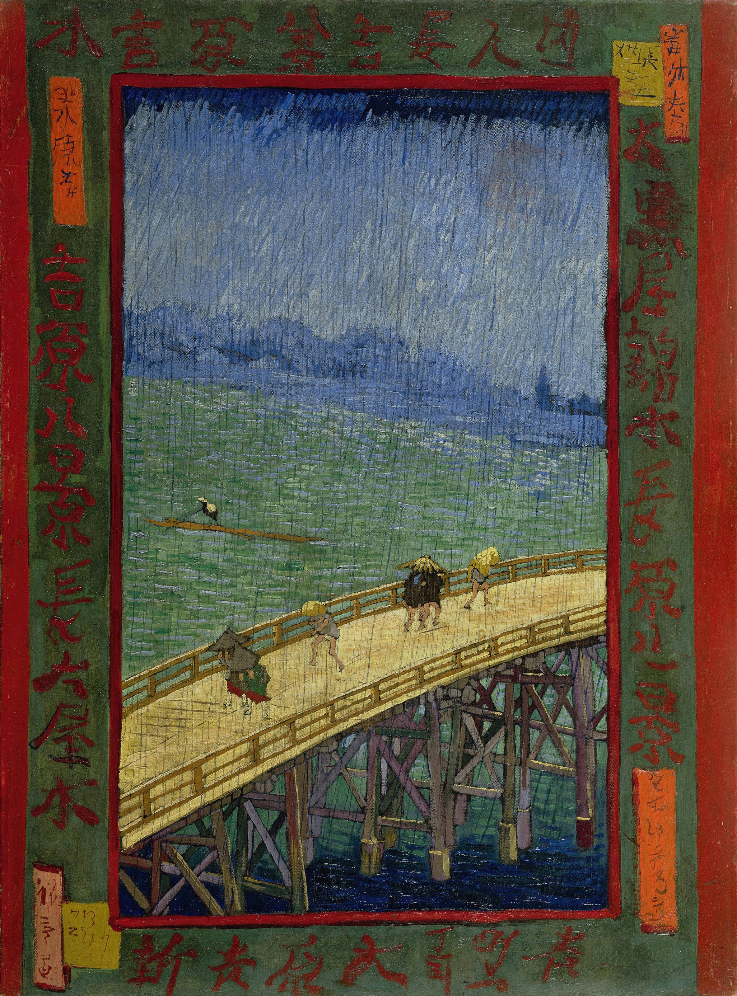 Vincent van Gogh — Bridge in the Rain | Fine Art Print