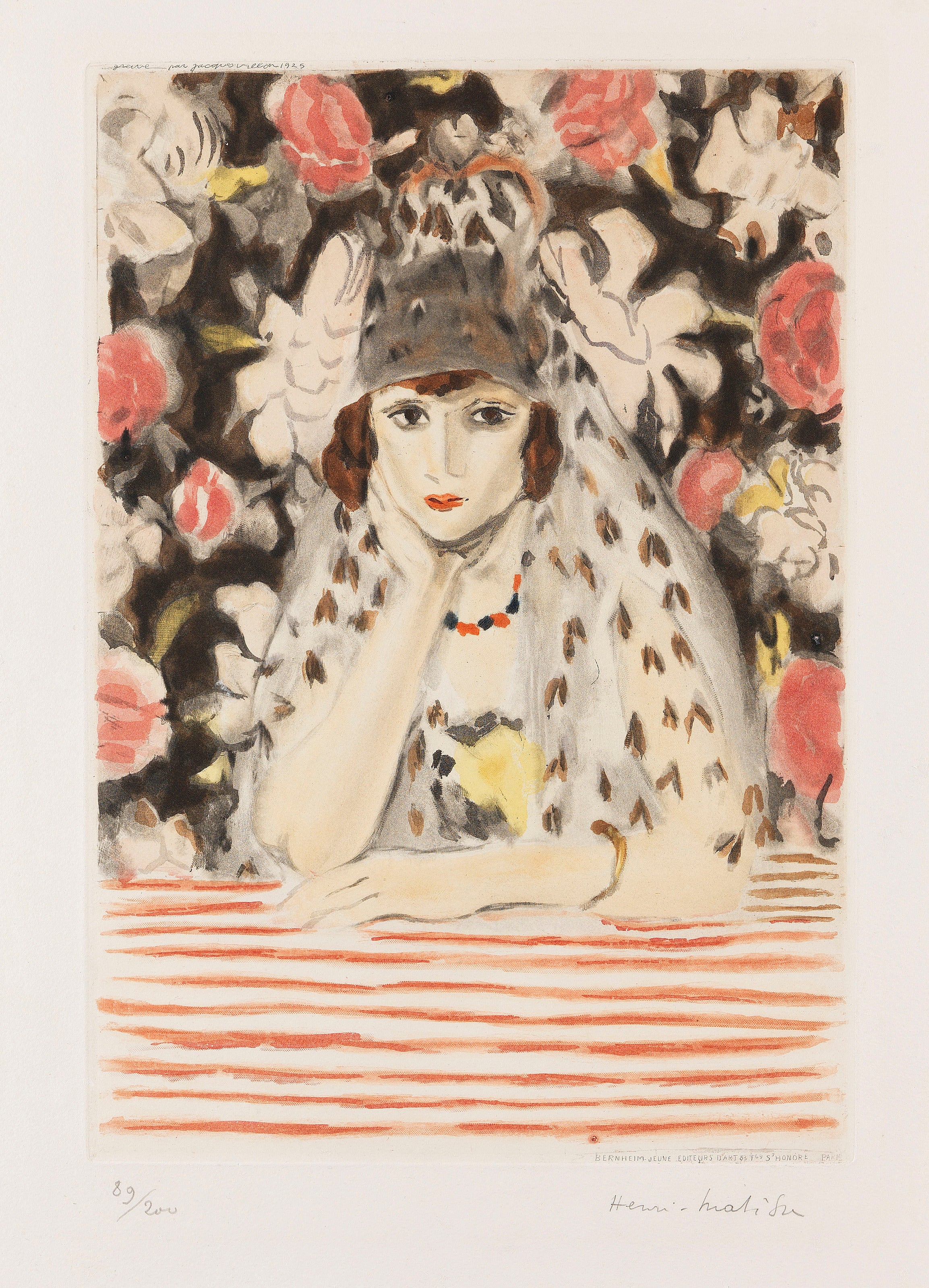 Henri Matisse — Spanish Woman with a Mantilla | Fine Art Print
