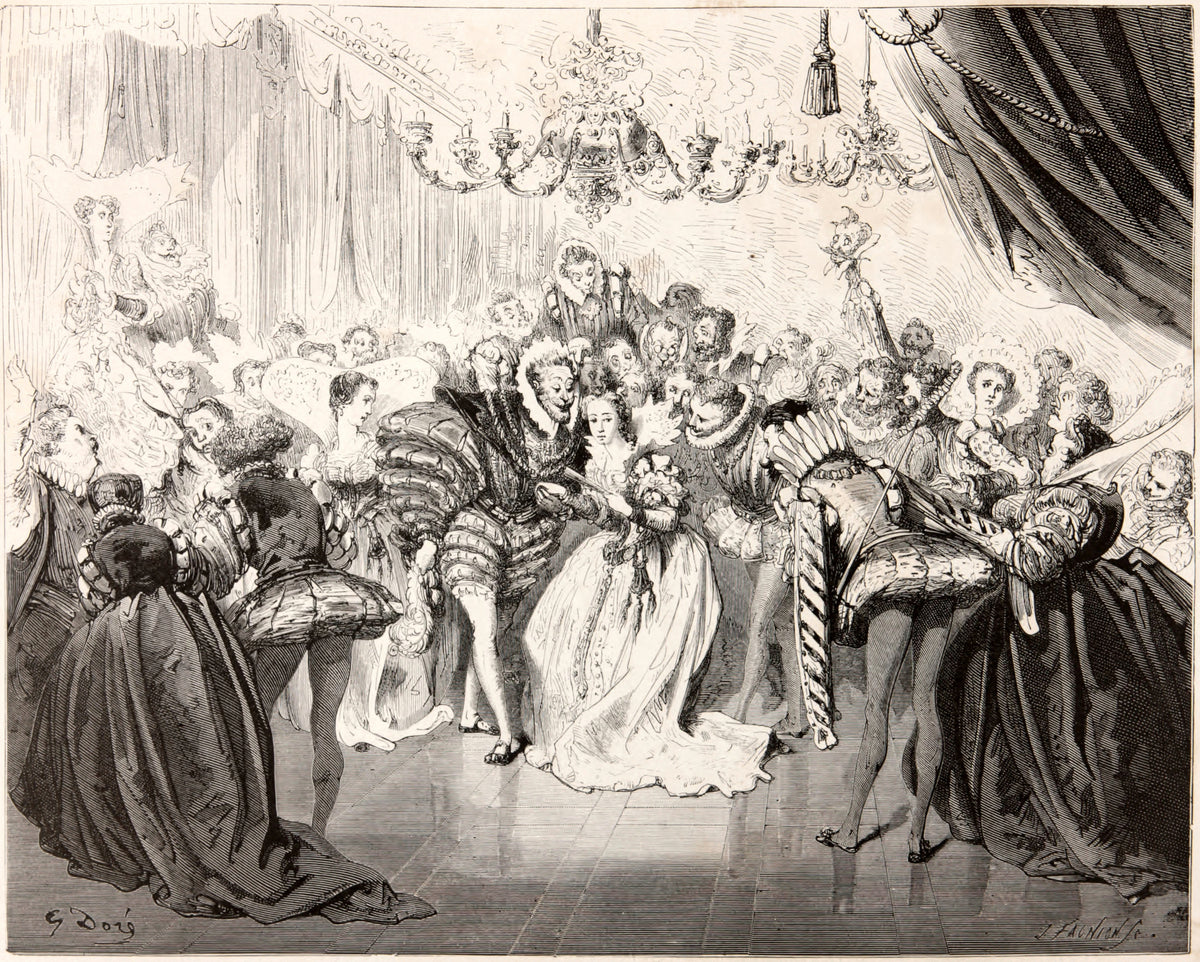 Gustave Doré — Cinderella: The Ball | Fairy Tale Illustration Print
